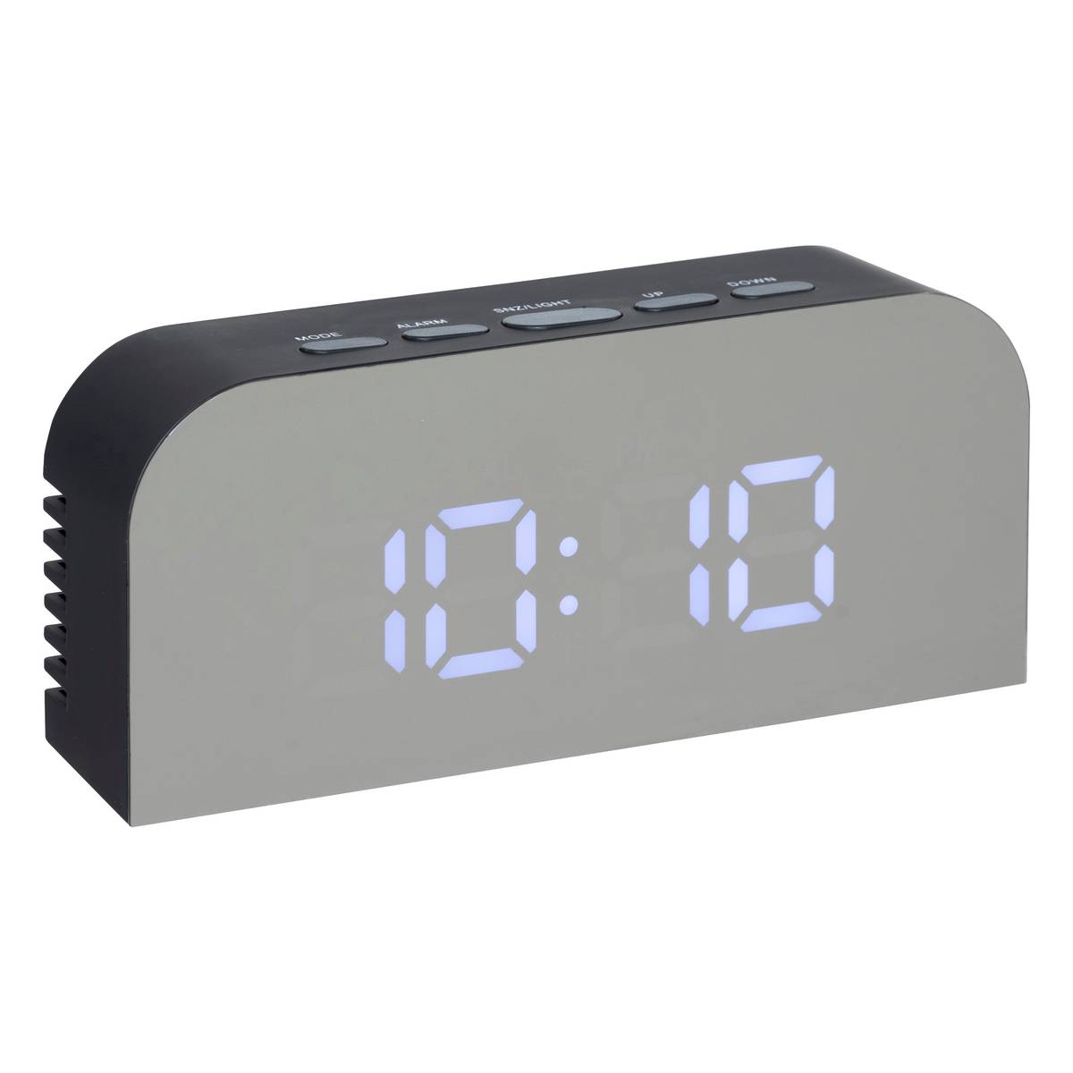 Digital alarm clock "Nelson" Black, 14x6x3.5 cm