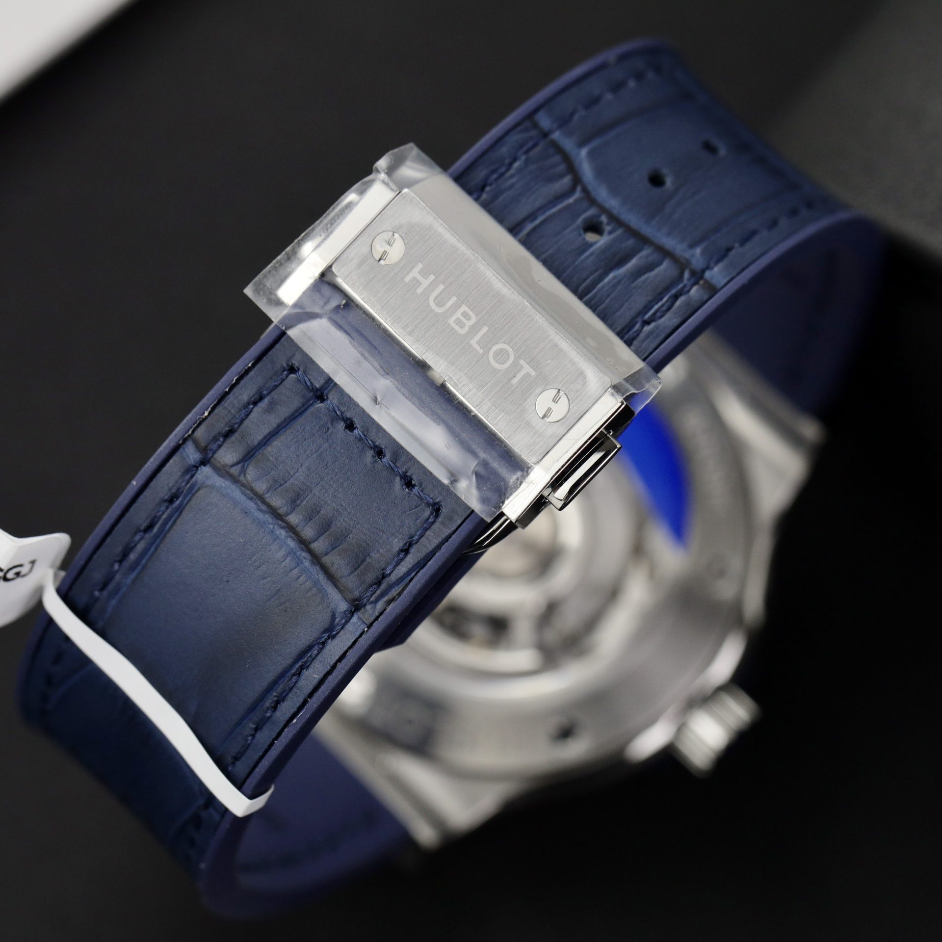 Hublot Replica 1:1 Watch Face Blue Diamond Moissanite APS Factory 42mm - Top club