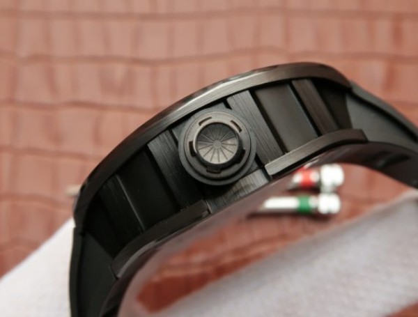 Replica Richard Mille RM52-02 Horse Unique Piece Real Ceramic Black Rubber Strap MIYOTA8215 - Top club
