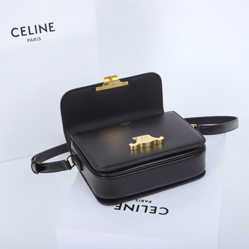 Celine TEEN GARANCE Patent Leather Hand Bag1:1High-quality replica