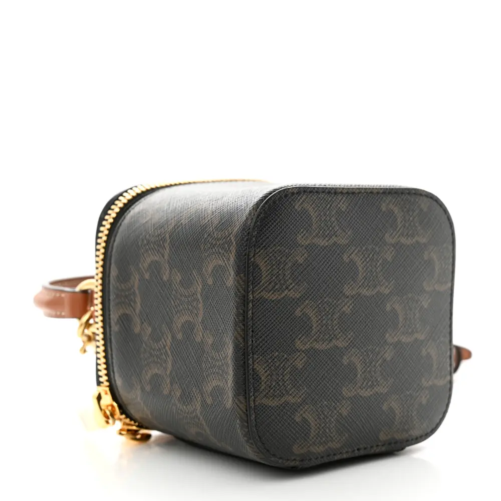 High-Quality Celine Triomphe Replica Handbag with Gold Hardware1:1High-quality replica