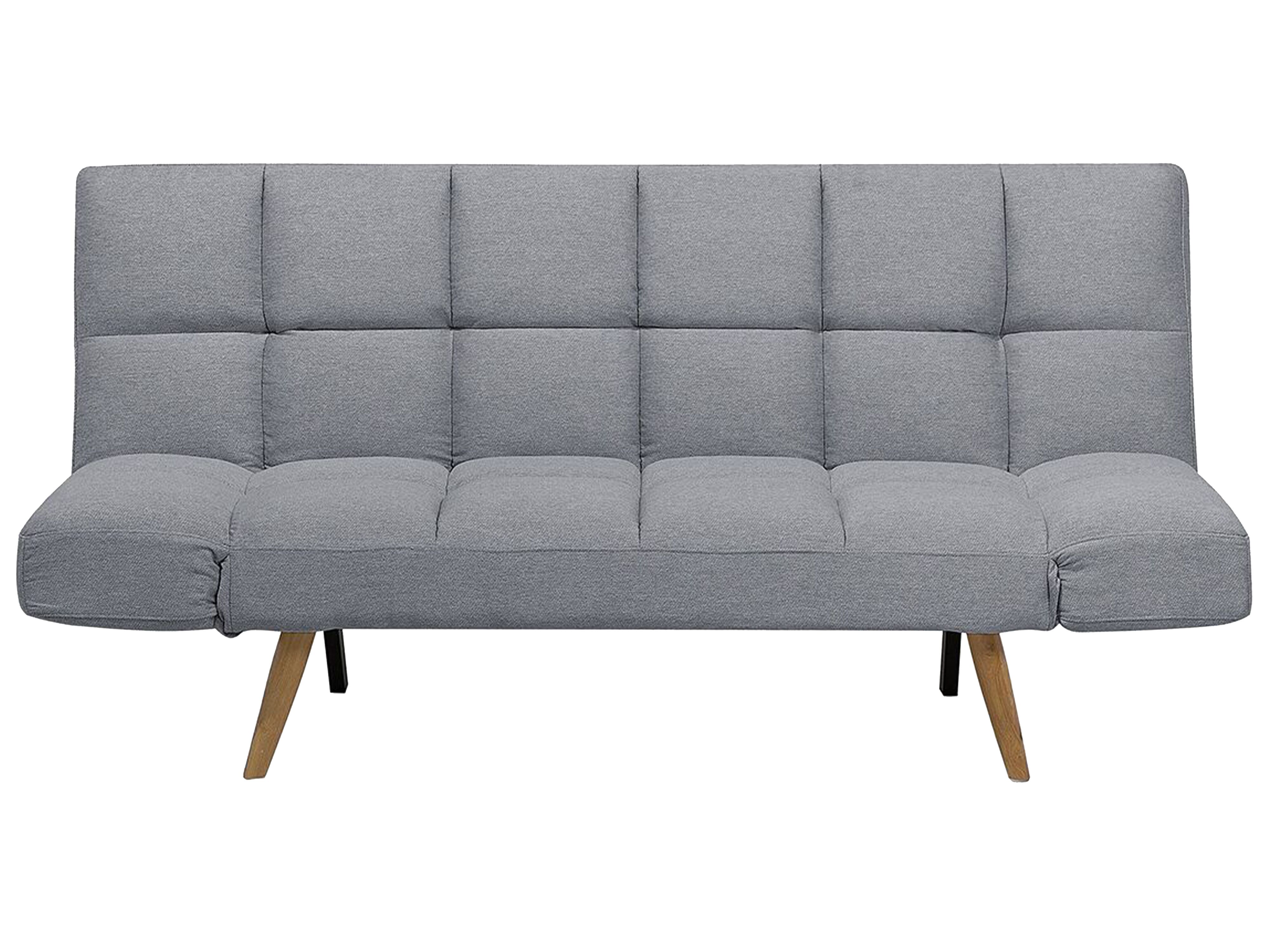 Sofa Bed 2 Seater INGARO Fabric Grey