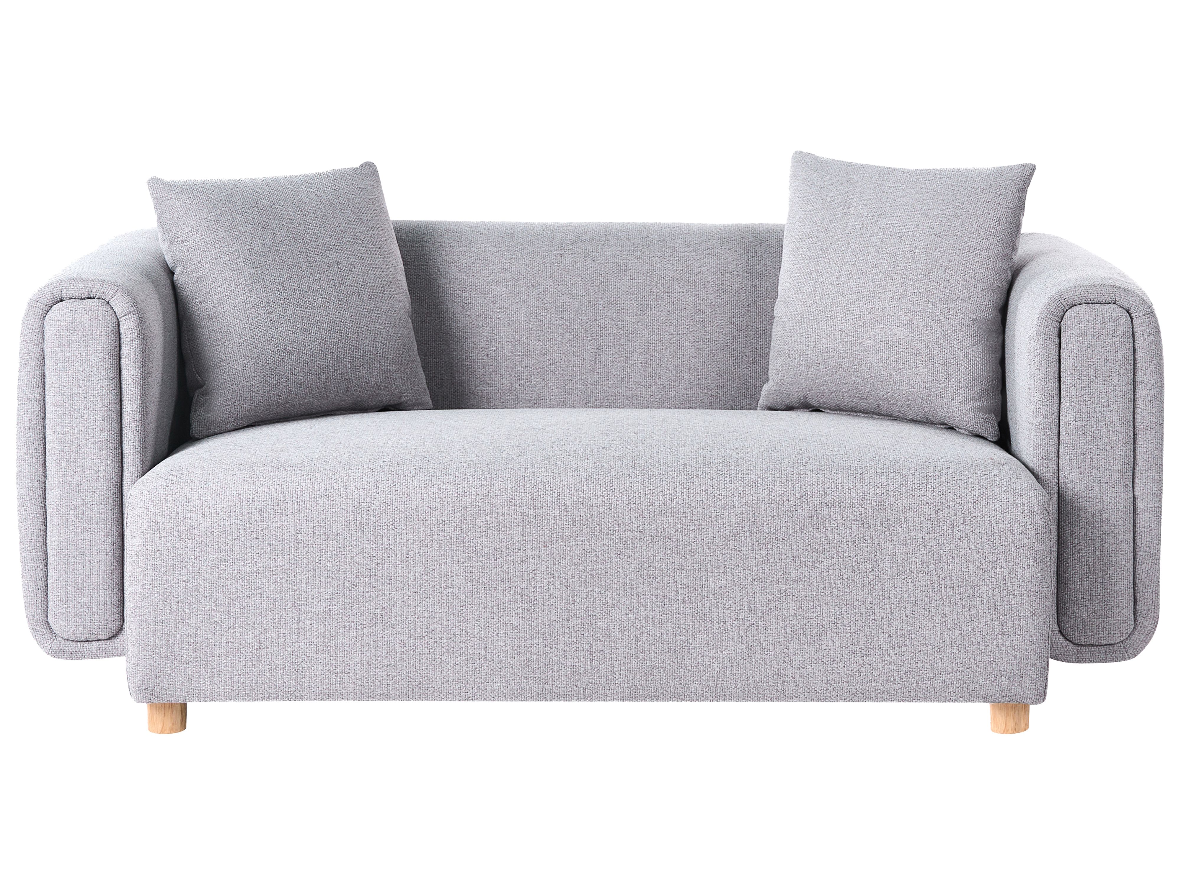 Sofa 2 Seater LILLEROD Fabric Grey