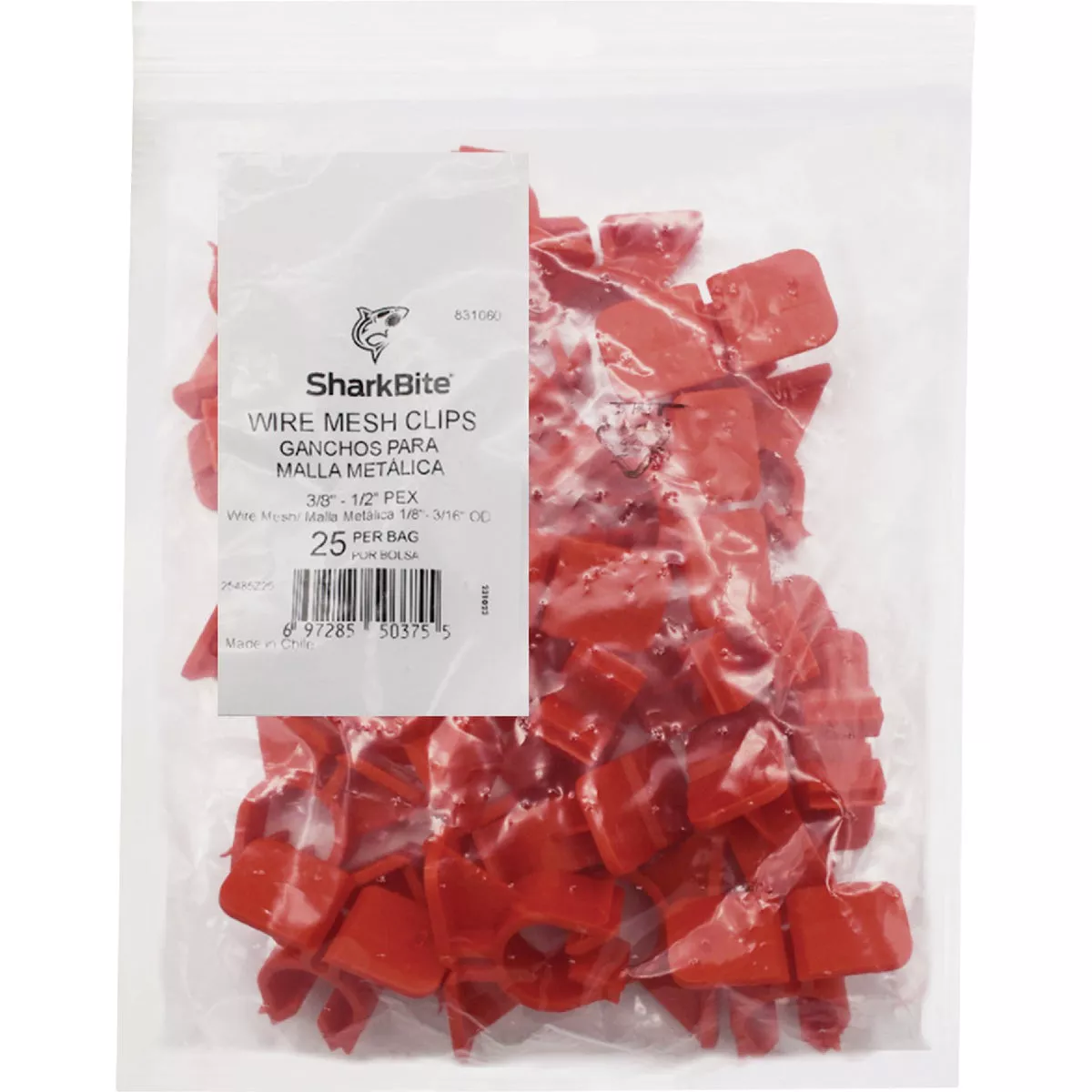 SharkBite 1/2 In. Radiant Tubing Wire Mesh Install Clips (25-Pack)