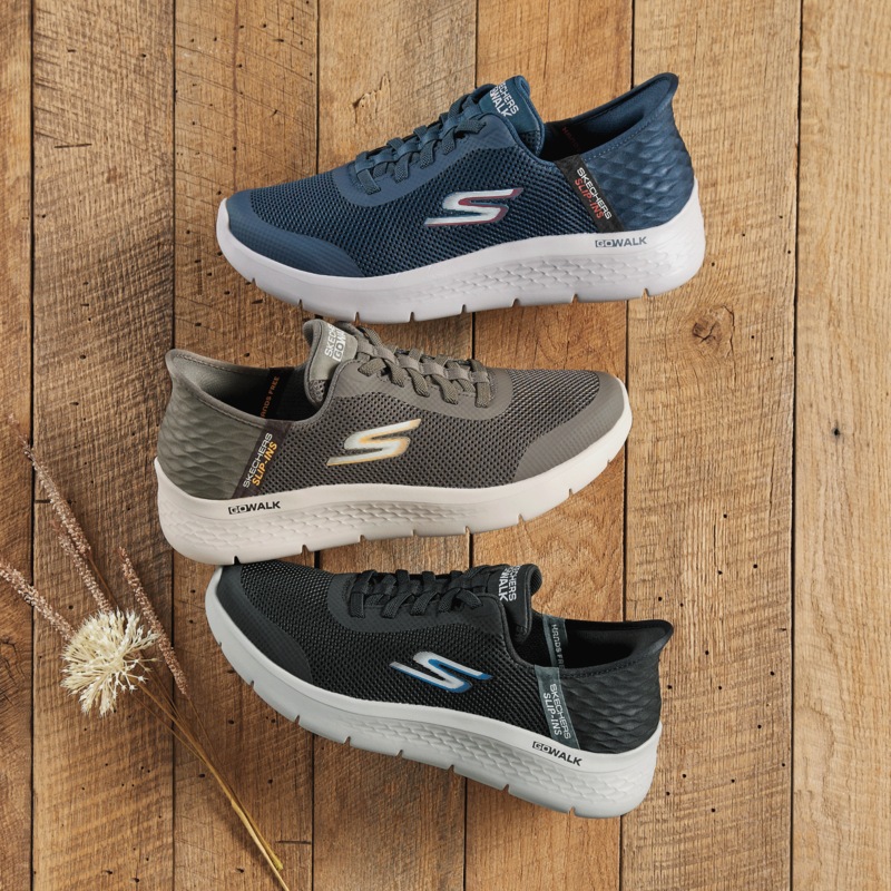 Skechers Men's Slip-Ins GOWalk Flex Hands-Free Sneaker - MIDNIGHT VELVET CATALOG