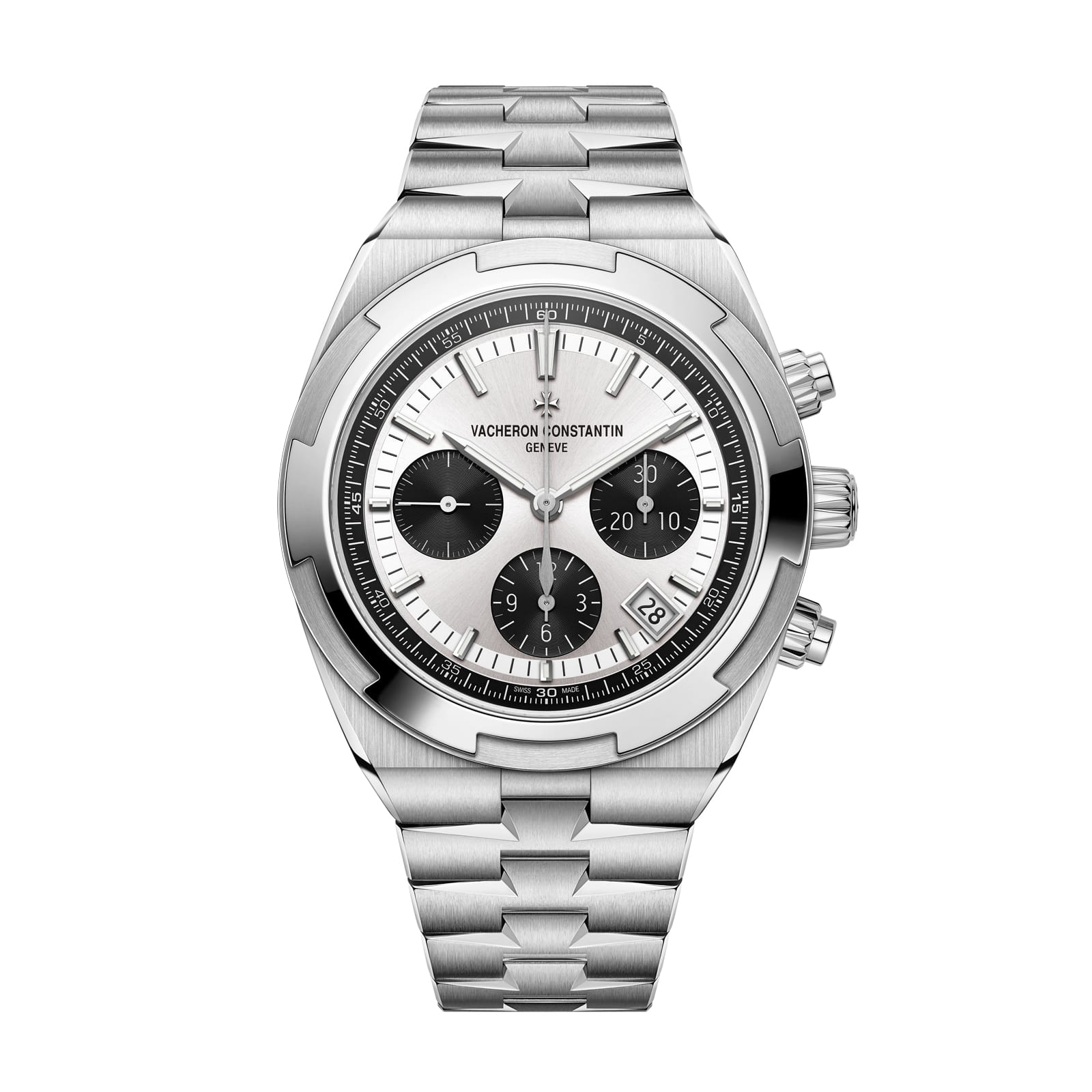 Replica Watches Fake Vacheron Constantin Overseas chronograph 42.5 MM STEEL(1:1 replica) - Elite Watch Atelier