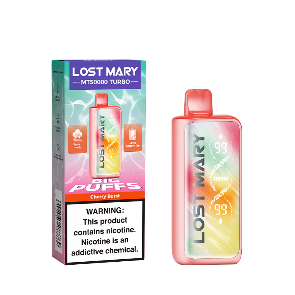 LOST MARY MT50K Turbo ładowalny jednorazowy e-papieros (wszystkie smaki)