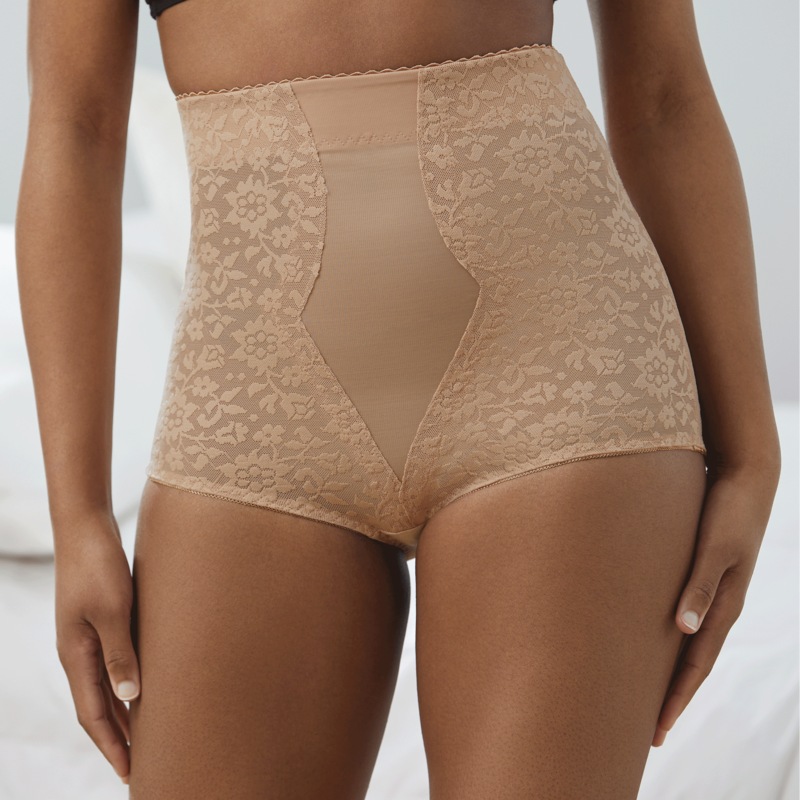 Instant Shaping® by Plusform® Hi-Waist Brief - MIDNIGHT VELVET CATALOG