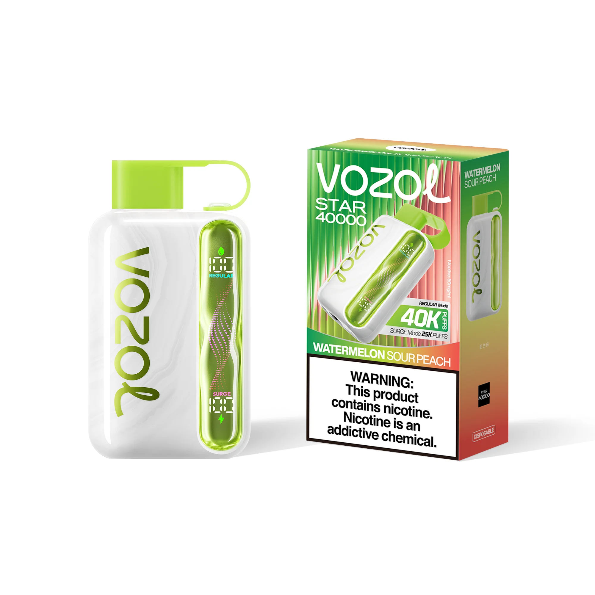 VOZOL STAR 40K jednorazowy e-papieros (wszystkie smaki)