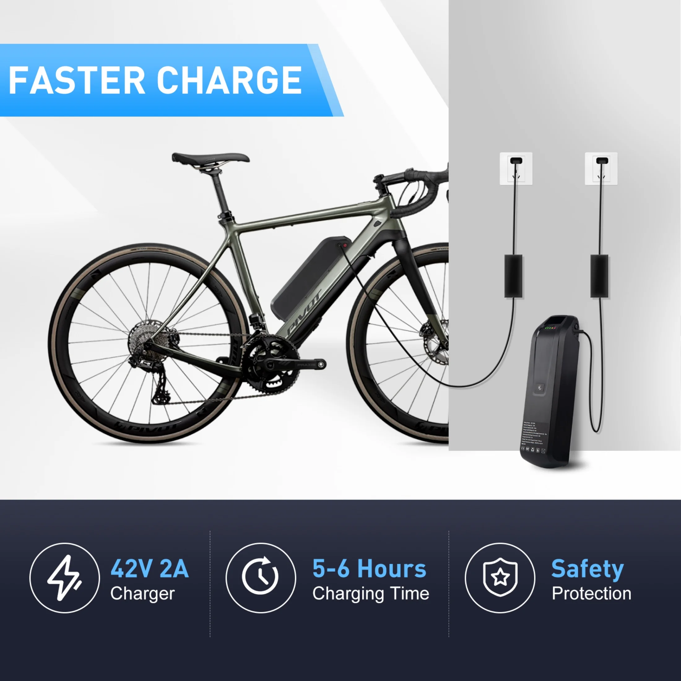 4Pin 36V 20AH Battery Electric Scooter Battery 750W 36V Ebike Battery for Adult Electric Bike Motor - Image 17