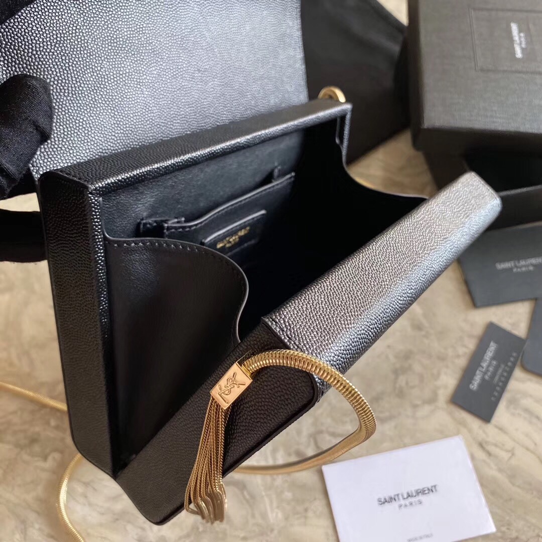 KATE MEDIUM BOX BAG IN SMOOTH LEATHER1:1High-quality replica