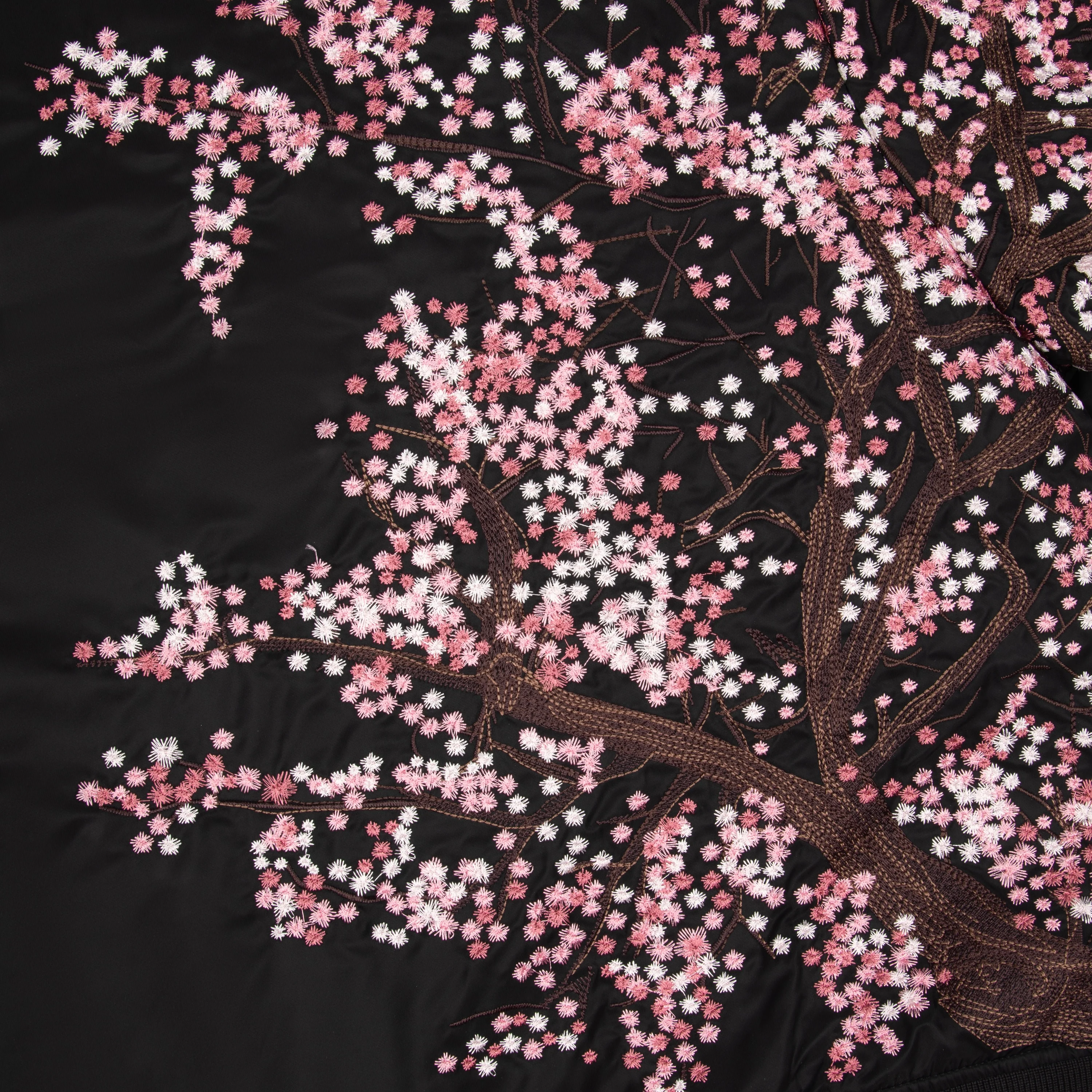 "blossom v3" bomber Jacket black