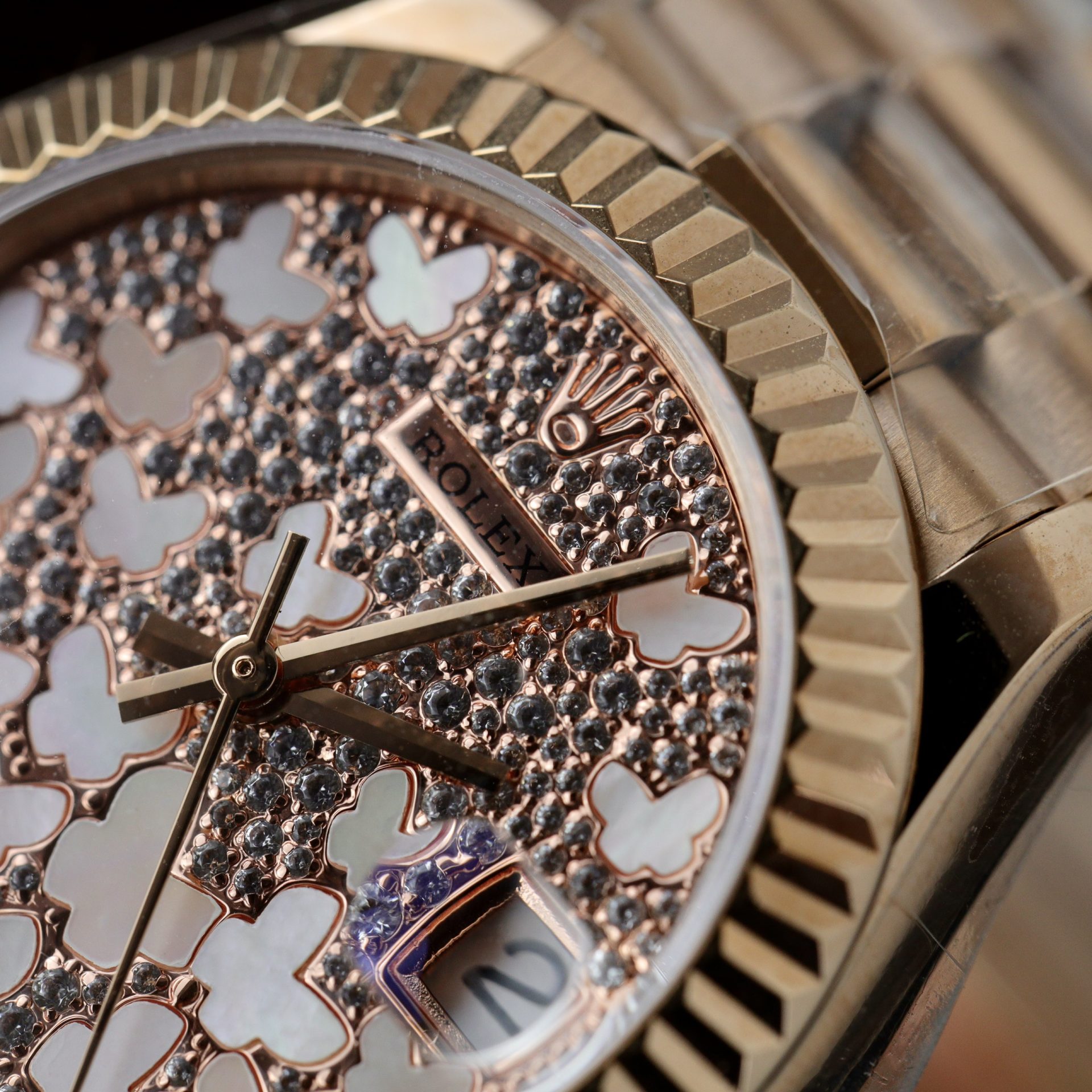 Rolex Replica Watch DateJust 278275 Womens Butterfly Dial 31mm - Elite Watch Atelier
