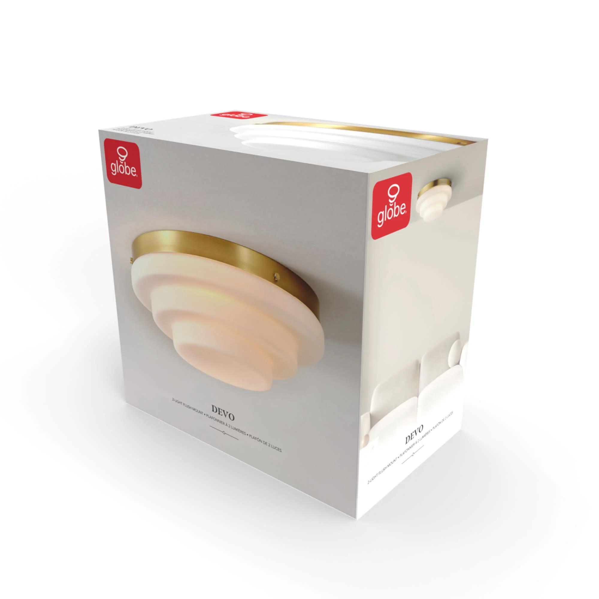 Globe Electric 91005474 Devo 2 Light 12