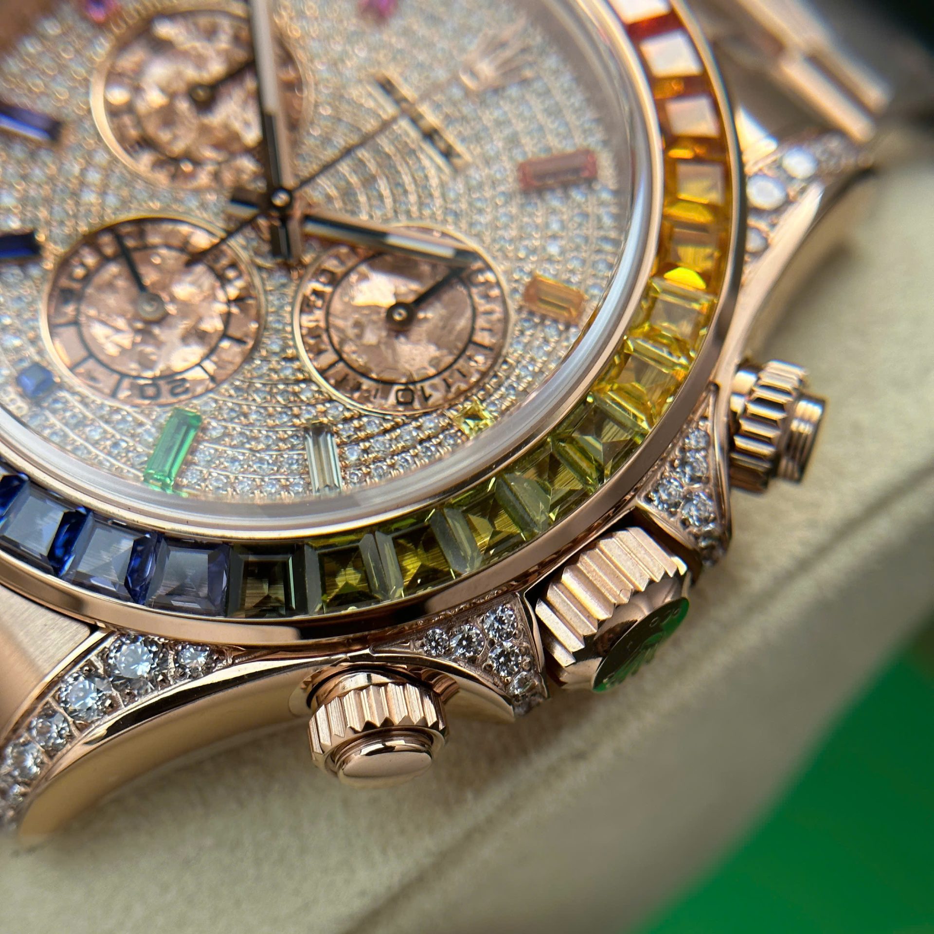 Rolex Cosmograph Daytona 116595 Rainbow Replica Watch BT Factory 40mm - Top club