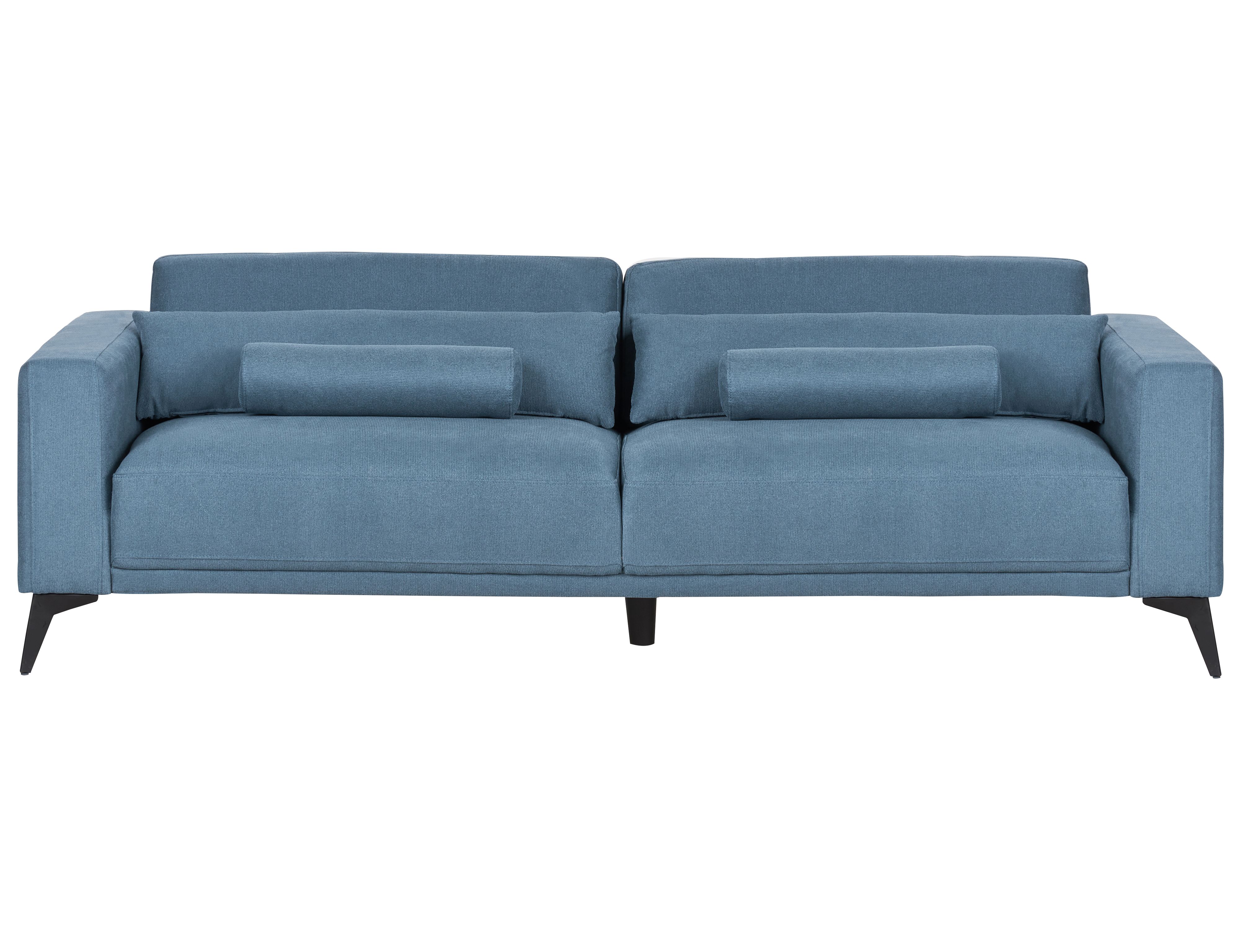 Sofa 3 Seater ANGE Fabric Blue