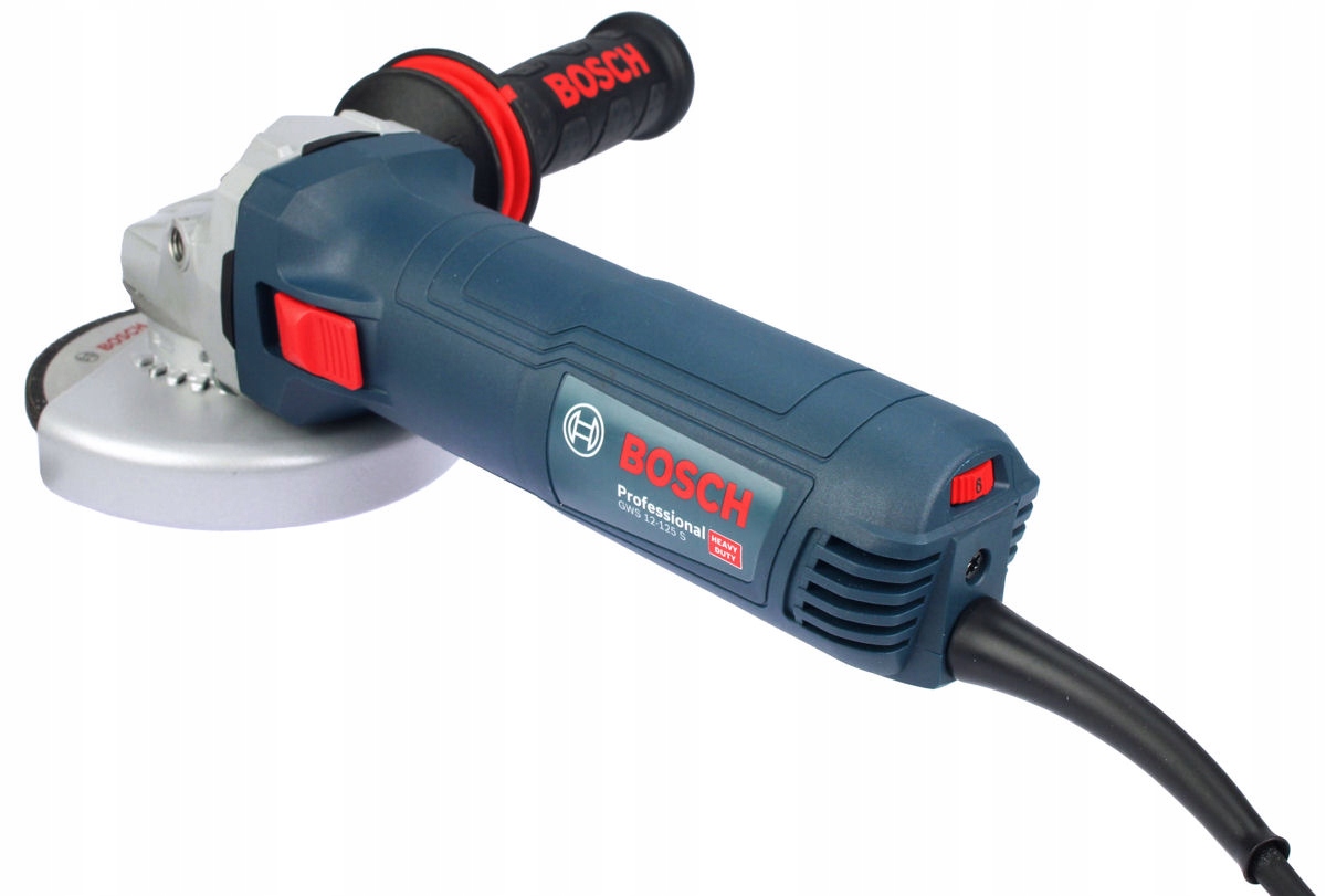 SZLIFIERKA KĄTOWA 1200W GWS 12-125 S BOSCH WALIZKA EAN (GTIN) 4059952631639