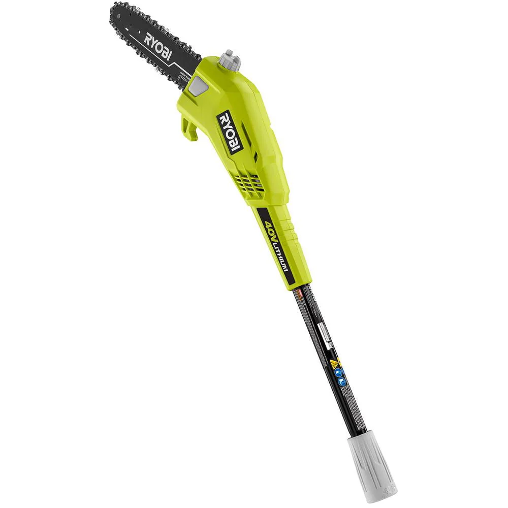 RYOBI RY40506BTL 10 in. 40-Volt Lithium-Ion Cordless Battery Pole Saw (Tool-Only) - Image 3