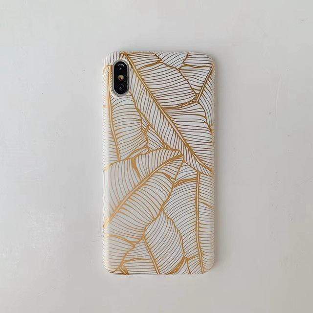 Golden Leaf iPhone Case - Wholesale & Influencer
