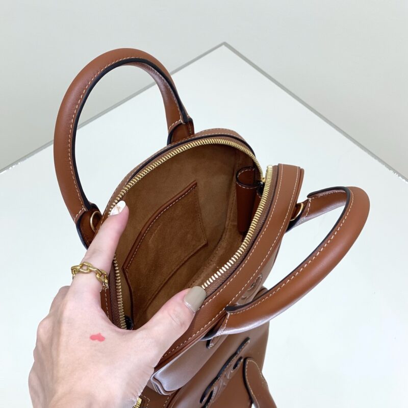 Replica Celine Bowling Bag Brown1:1High-quality replica