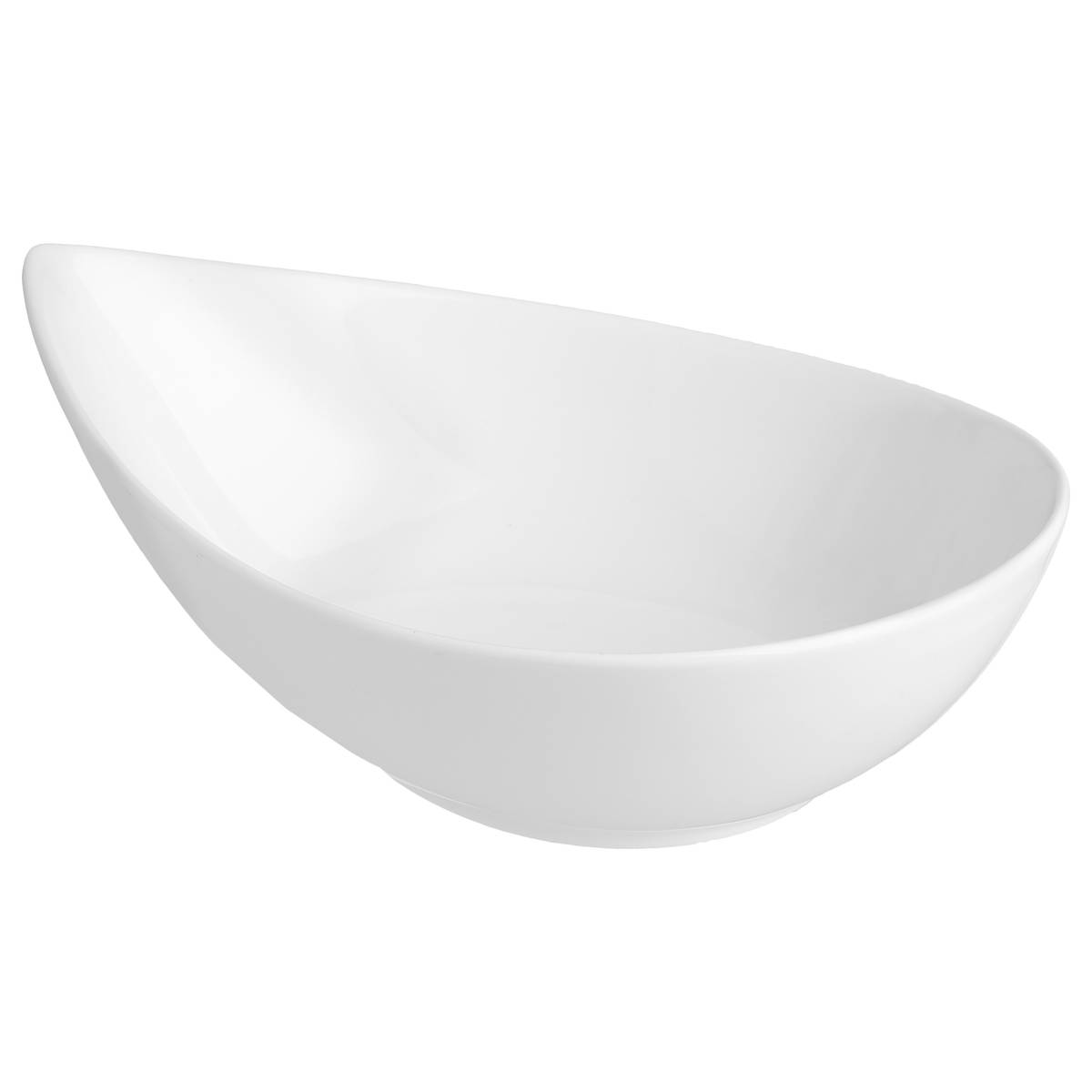 Small bowl "Drop" 21x15.7 cm, White