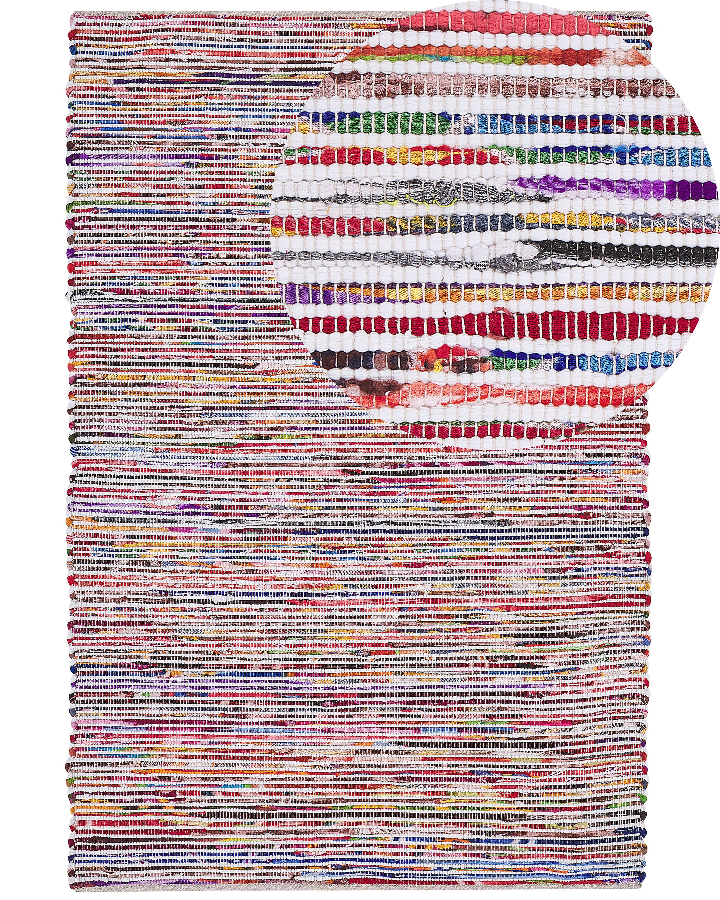 Rug BARTIN White 160 x 230 cm