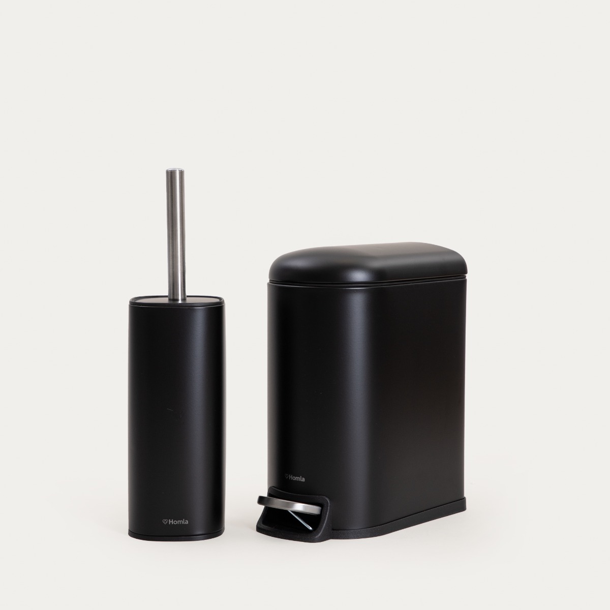 Szczotka do WC LINEA MAT beżowa 9,8x9,8x35,3 cm