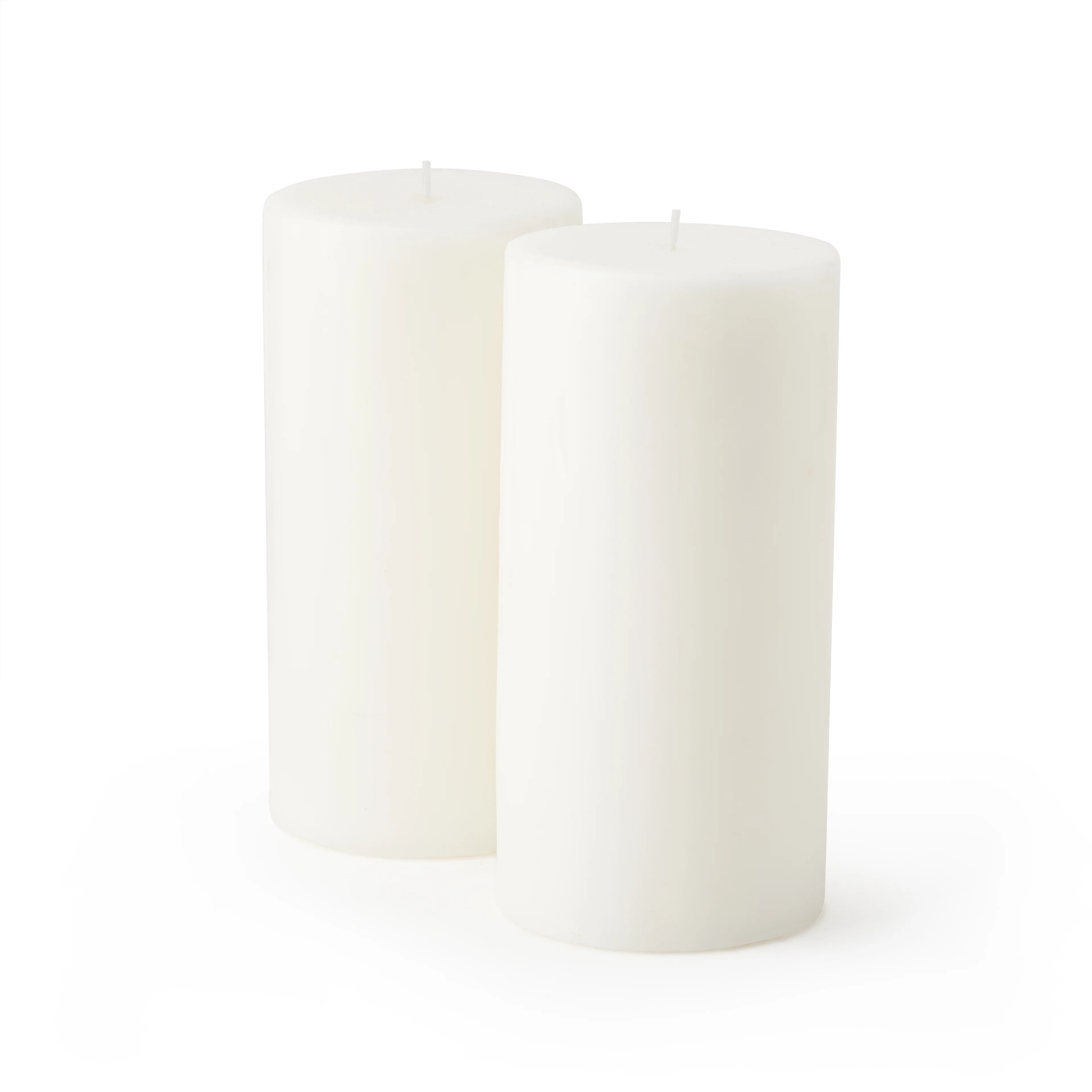 2 Sheets (24 Total) White Pillar Candle Pair by Ashland - Bulk 12 Pack