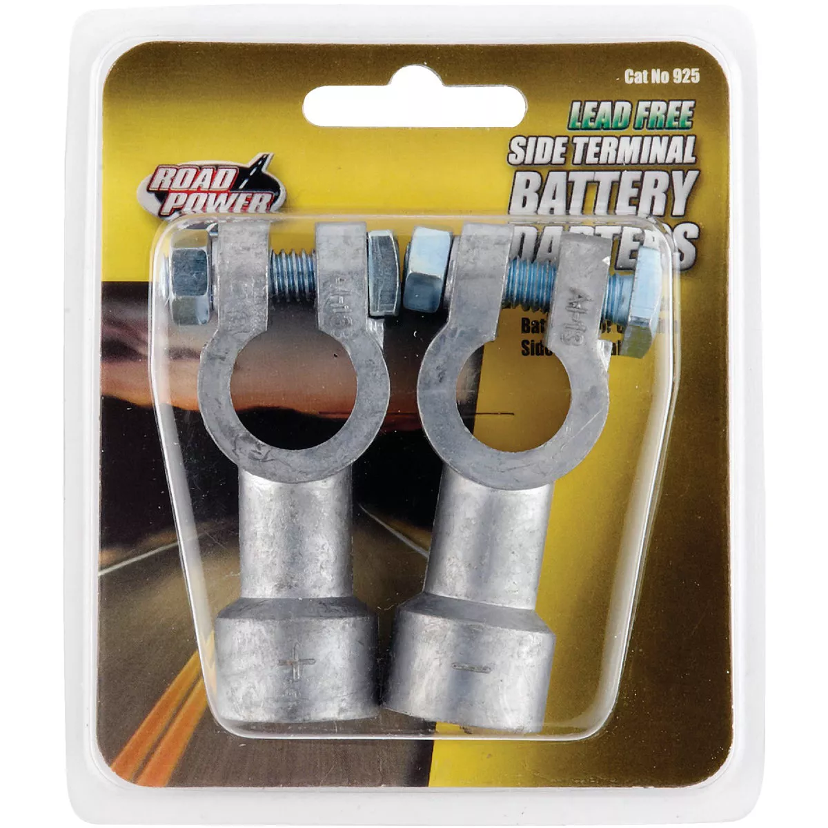 Road Power Lead-Free Side Terminal Adapter for 6V and 12V Cables (2-Count)