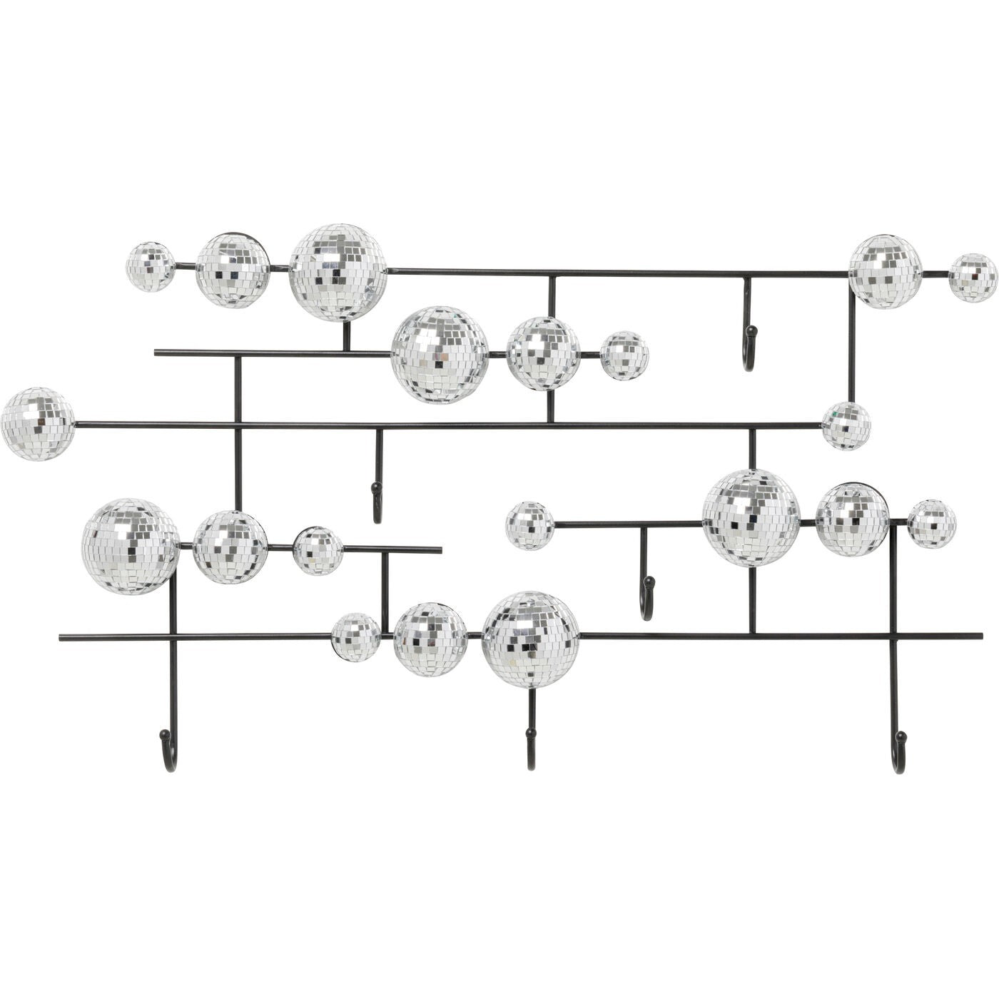 Wand Kapstok Disco Balls Kare Design