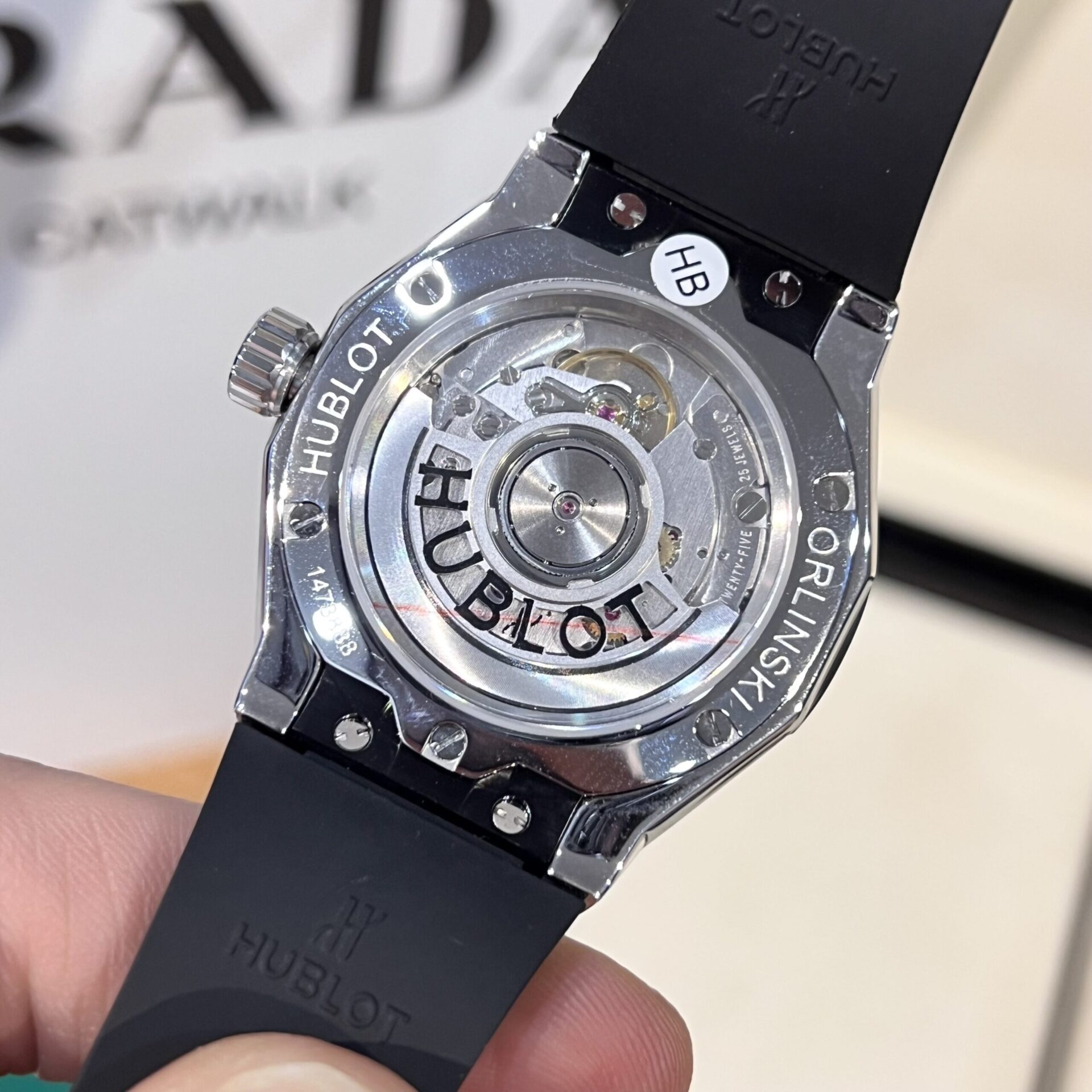 Hublot Replica Watch Orlinski Full Diamond Case Black Dial HBF 40mm - Top club