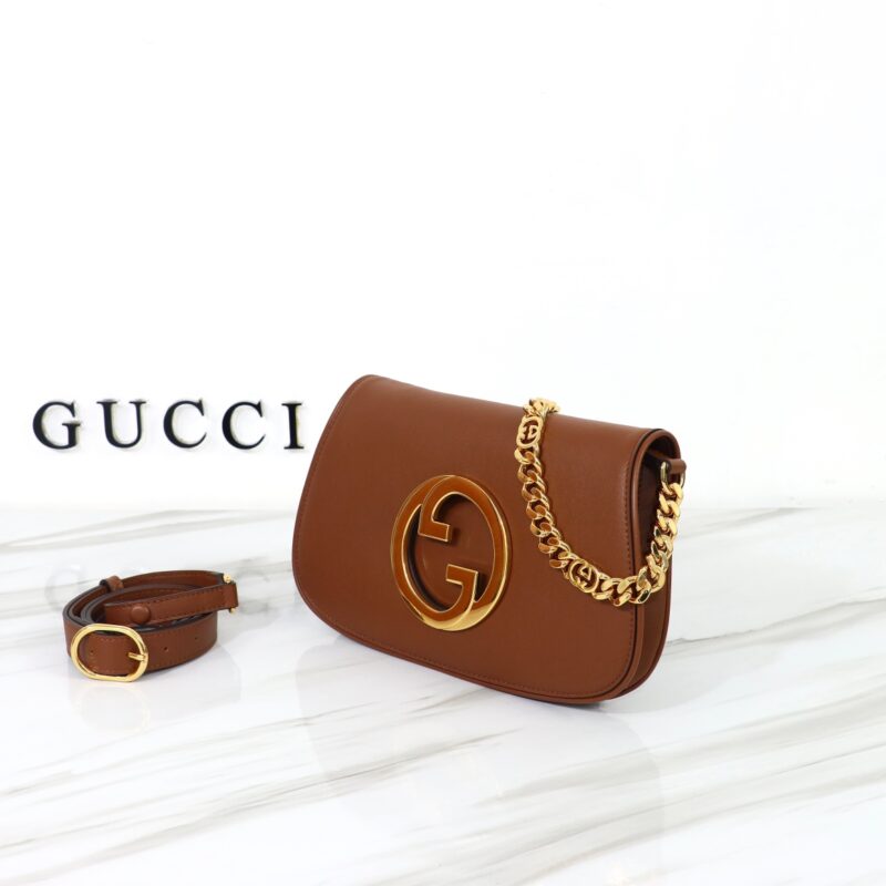 Replica Gucci Blondie Leather Brown1:1High-quality replica