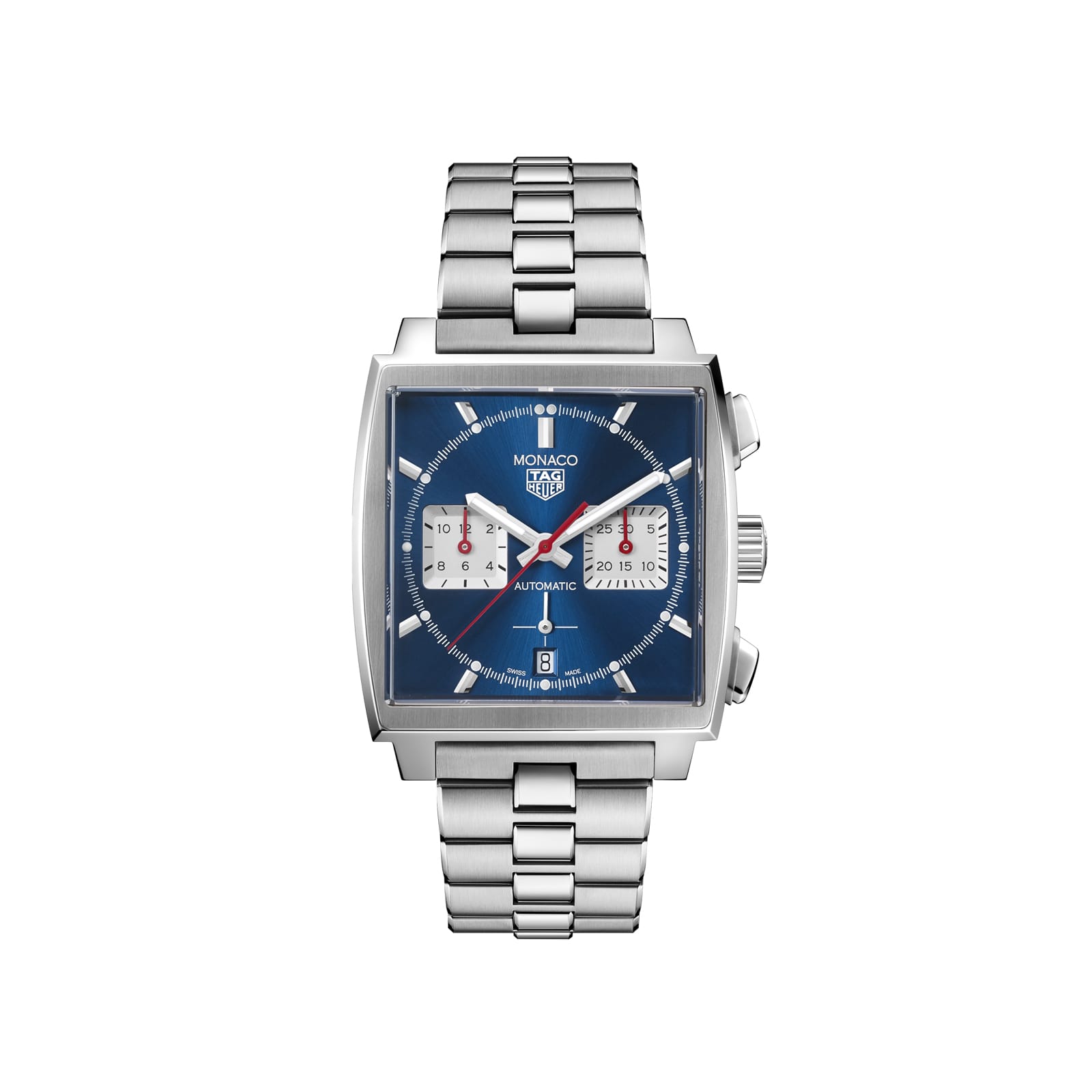 TAG Heuer Replica Watch Monaco Chronograph Automatic 39 mm Steel(1:1 replica) - Top club