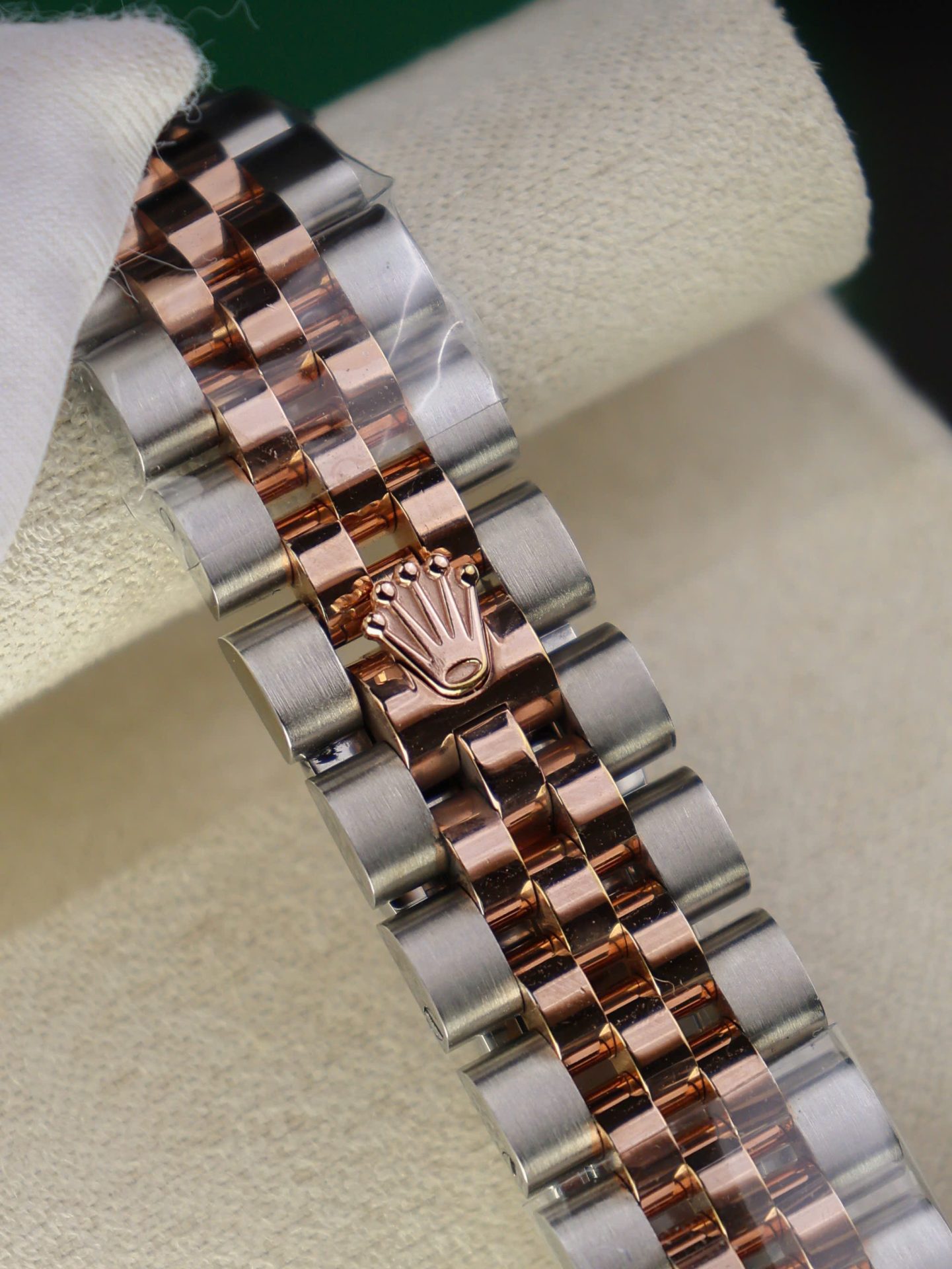 Rolex DateJust Lady Replica Watch Custom Gold Wrapped Chocolate Dial GM Factory 28mm - Elite Watch Atelier