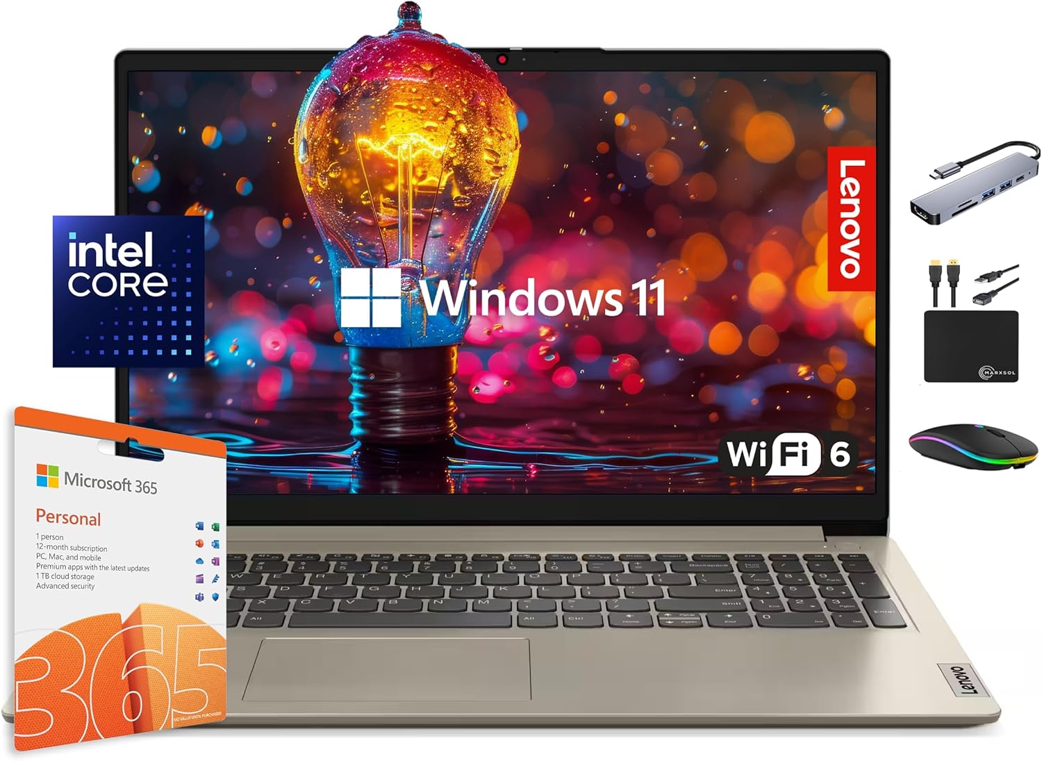 Lenovo IdeaPad Laptop Computer 2025  15.6