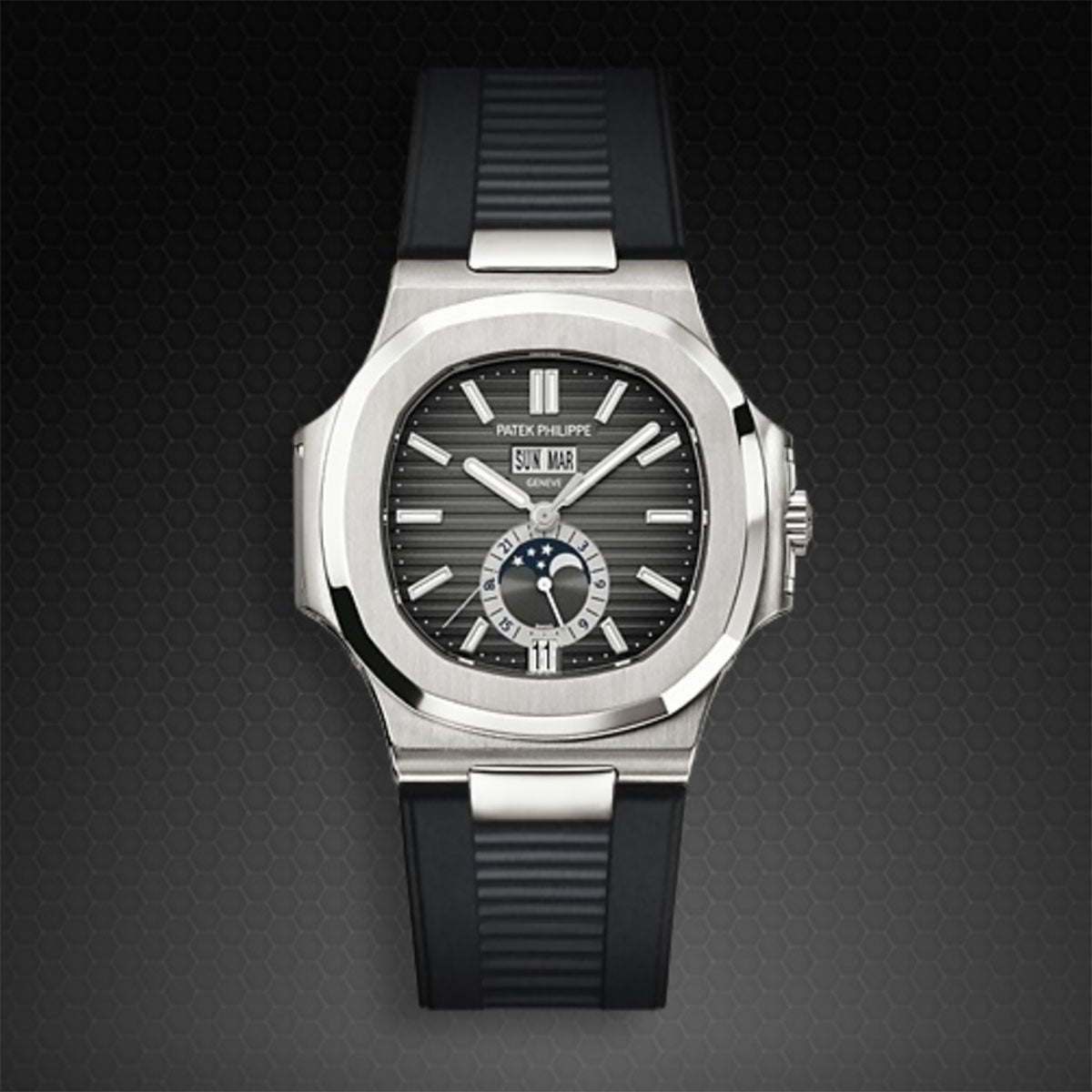 Patek Philippe - Rubber B strap for Nautilus 5726A SS(1:1 replica) - Top club