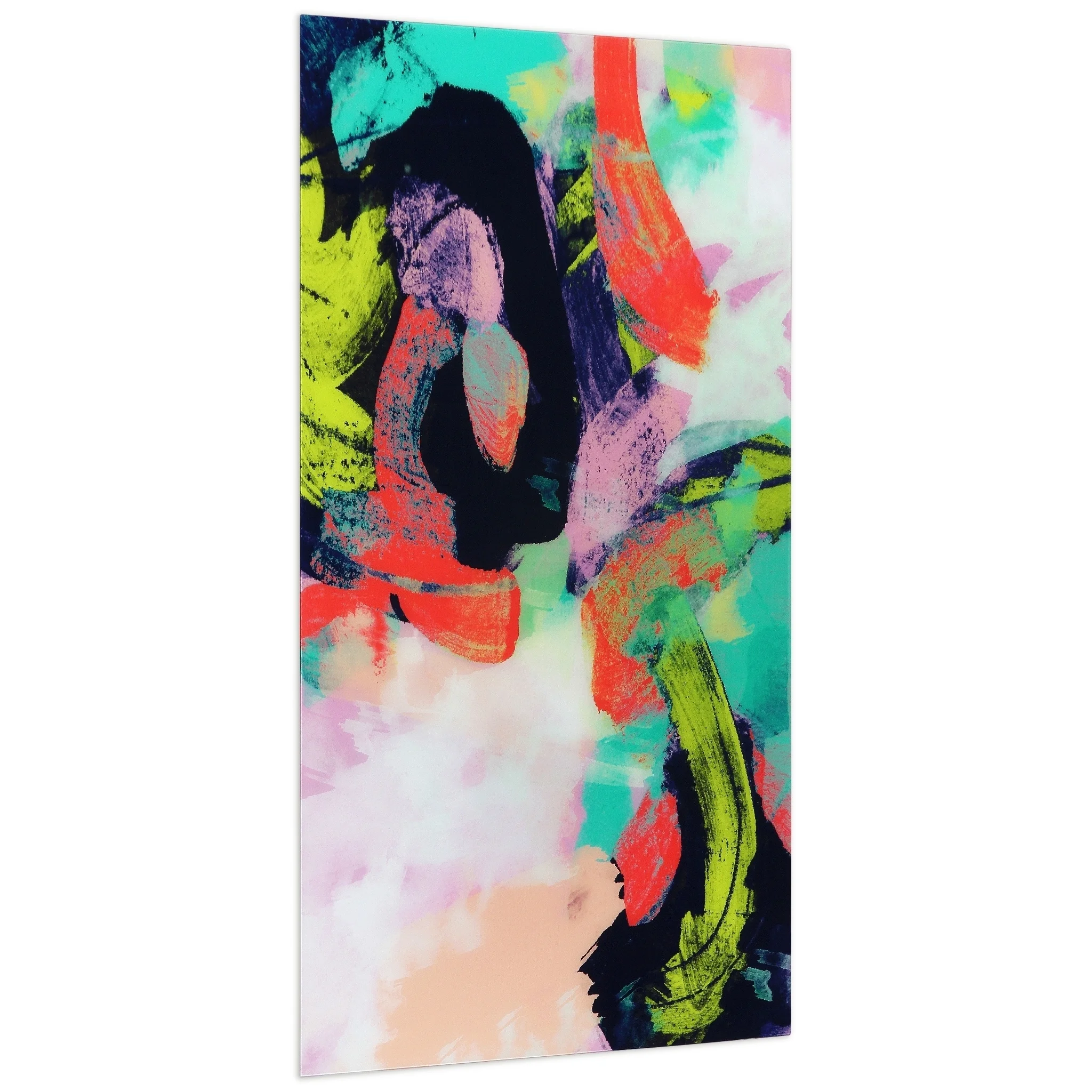 Empire Art Direct Blue Splash Frameless Free Floating Tempered Glass Panel Graphic Wall Art, 72" x 36", Ready to Hang - Image 39