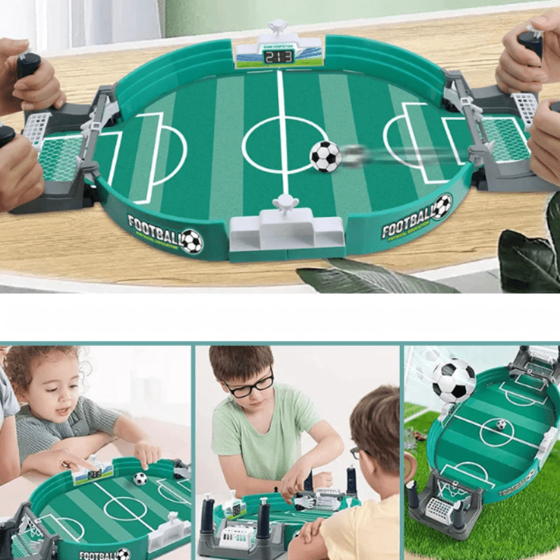 Familie Tafelvoetbaltafel - Stevige Constructie met Eenvoudige Opstelling en Opslag - Brengt de Spanning van het Spel naar je Woonkamer