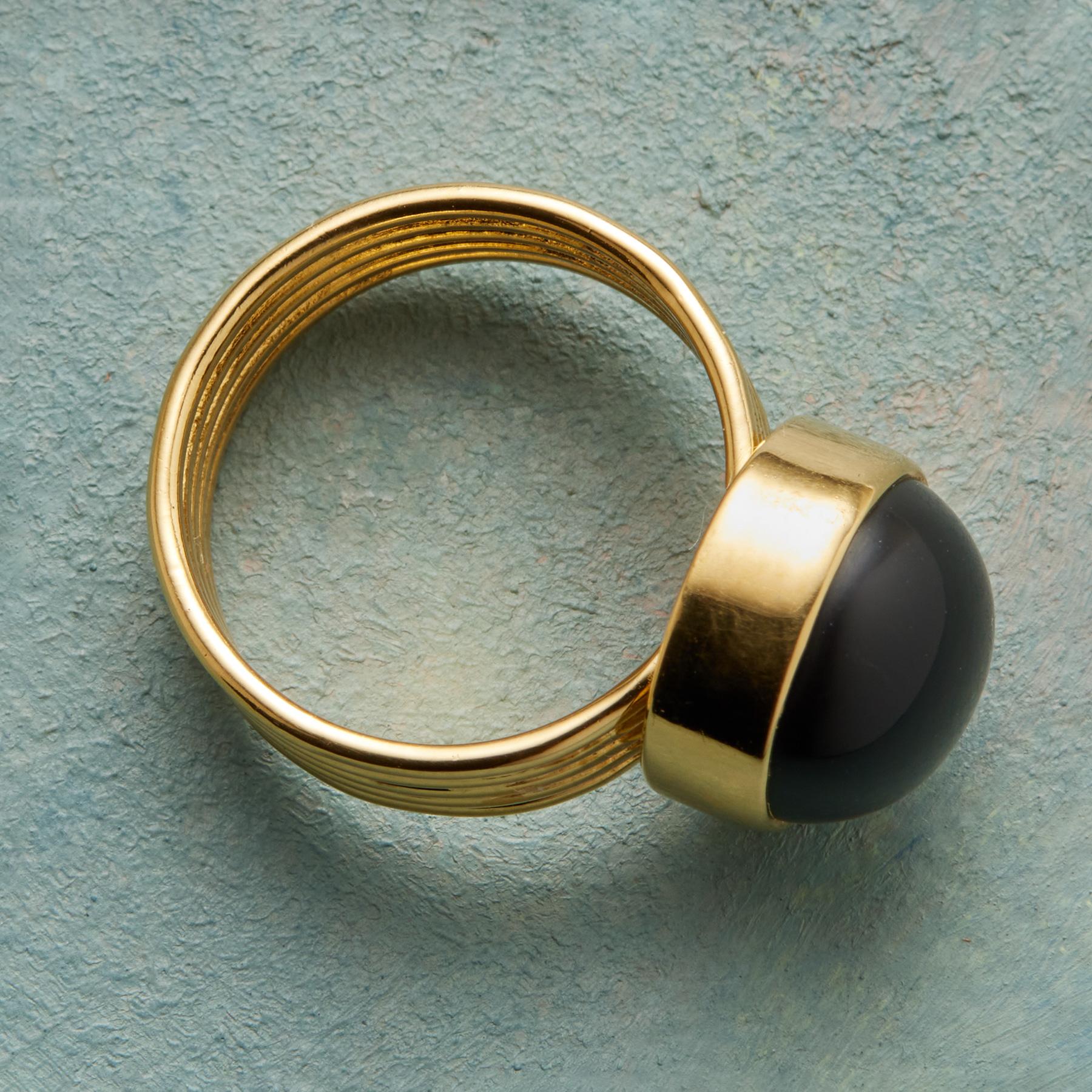 Onyx Planetarium Ring - Sundance Clothing