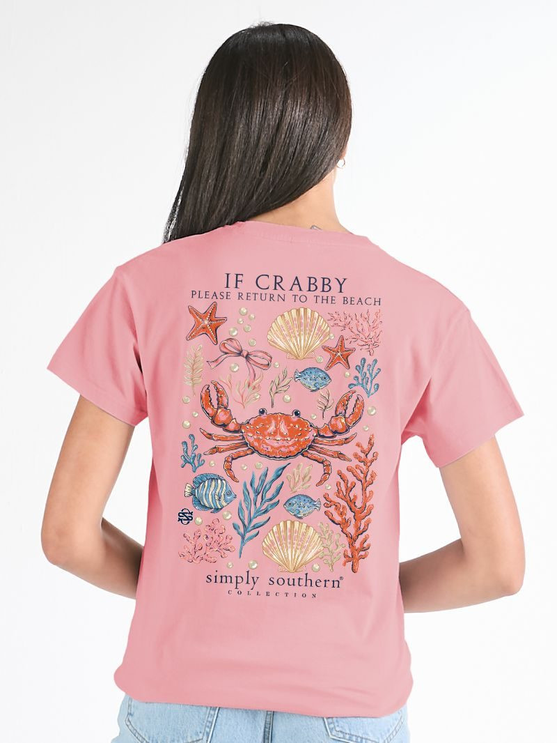 SS-CRABBY-TEAROSE - Simply Southern Outlet