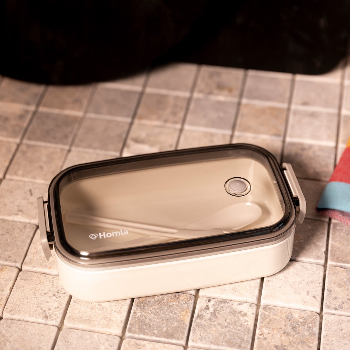 Lunchbox LOENE biały 750 ml