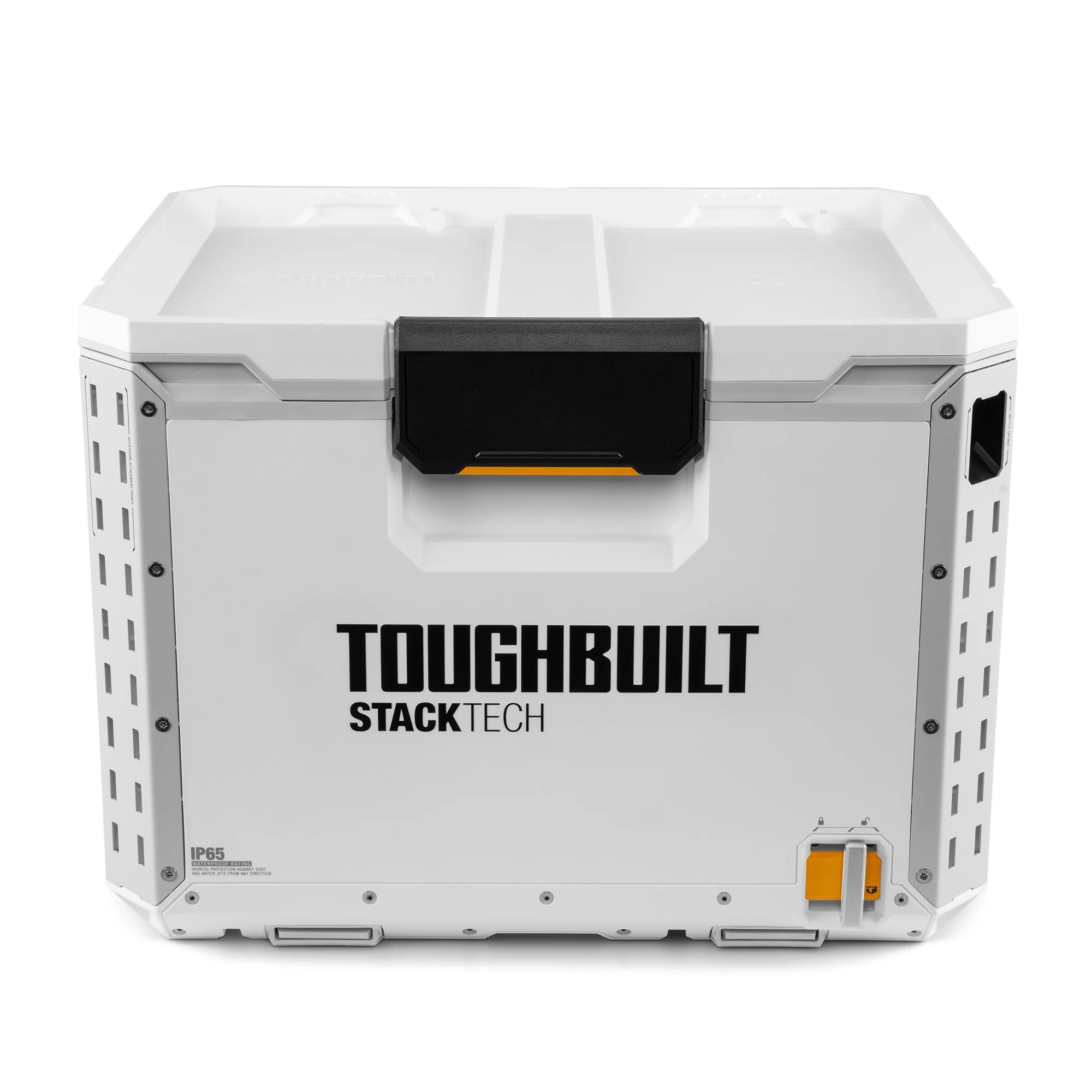 ToughBuilt StackTech Compact Cooler, Stackable 16 Quart Hard Shell Ice Chest, White - Image 13