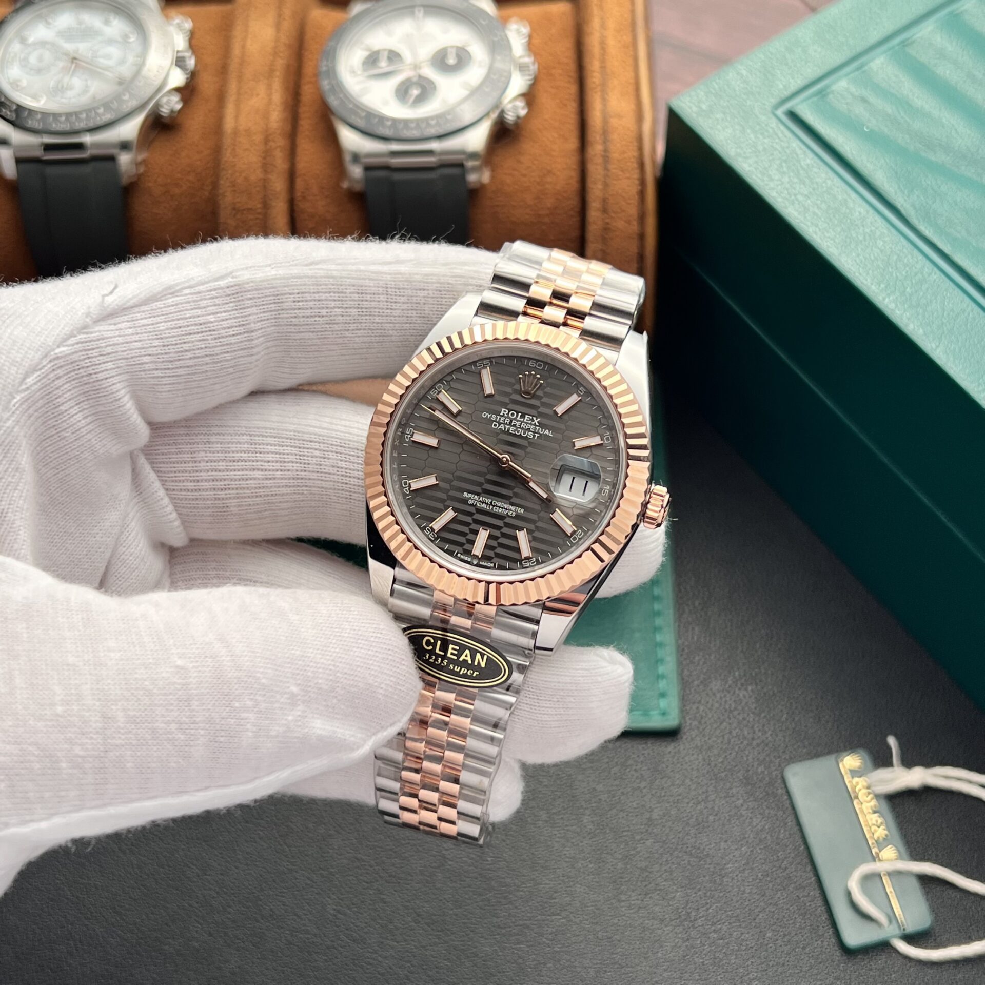 Rolex DateJust 126331 Replica Watch Demi Grey Dial Clean Factory 41mm - Top club