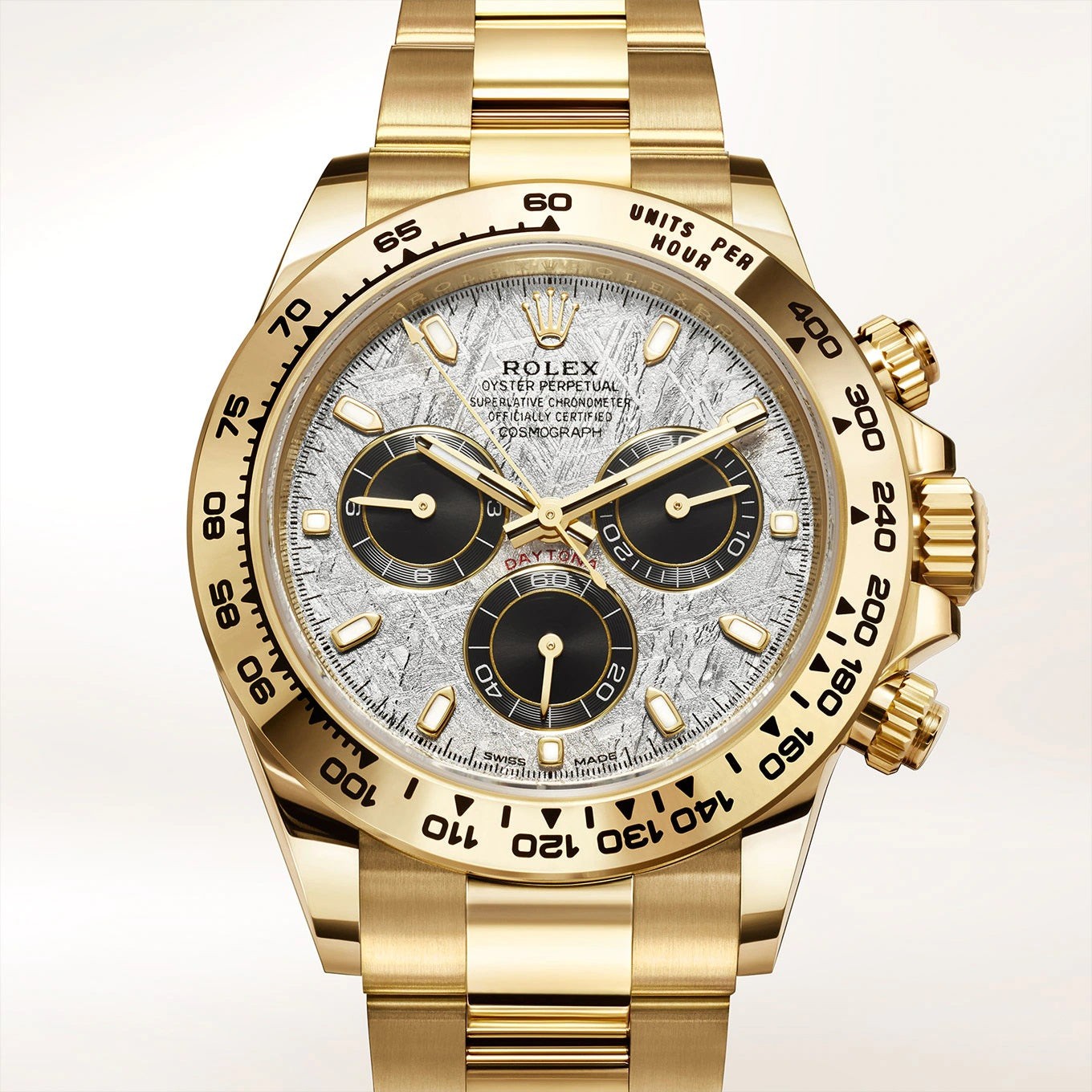 Rolex Cosmograph Daytona 40 mm 18 ct yellow gold Ref# 116508-0015(1:1 replica) - Elite Watch Atelier