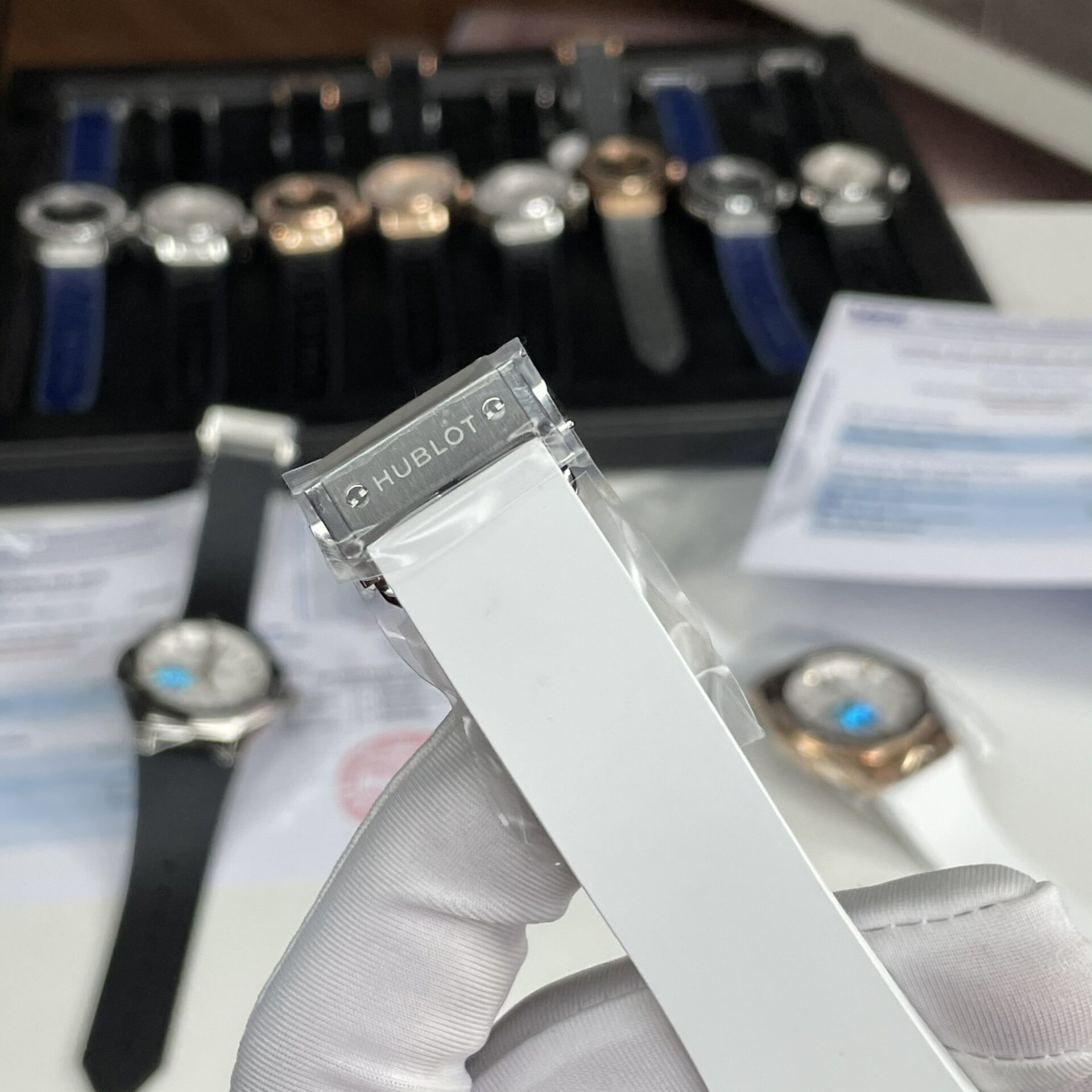 Hublot Replica 1:1 Watch Orlinski Titanium White Rubber Strap APS 40mm - Top club