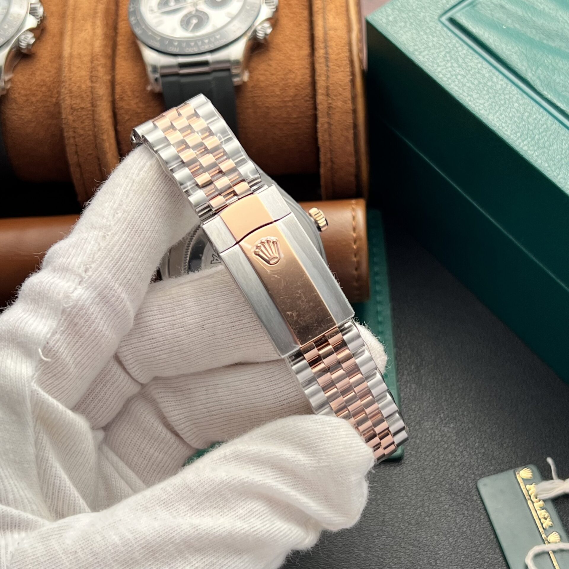 Rolex Replica Watch DateJust 126331 Dial Chocolate Clean Factory 41mm - Elite Watch Atelier