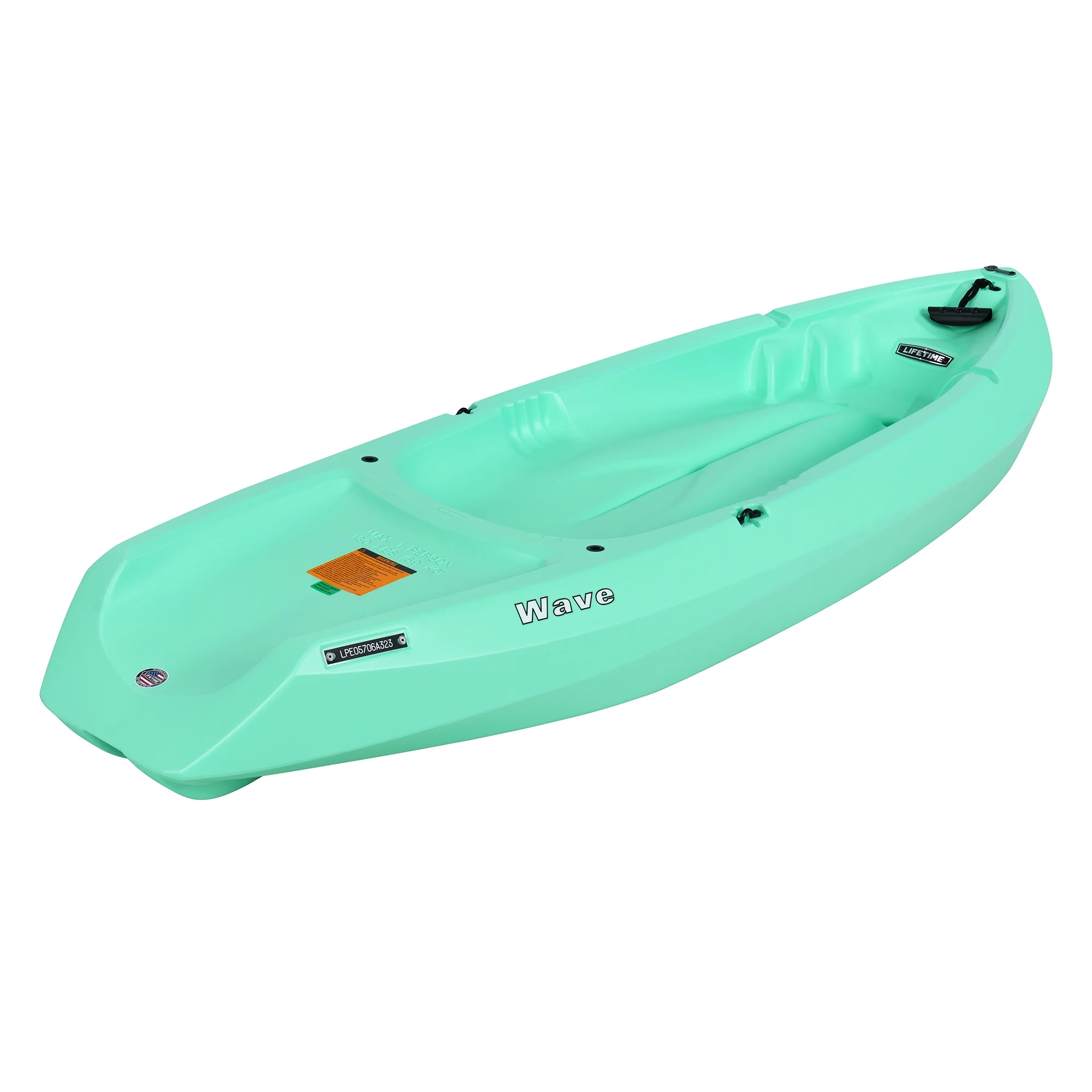 Lifetime Wave 6 ft Youth Kayak, Fire Red (91401) - Image 47