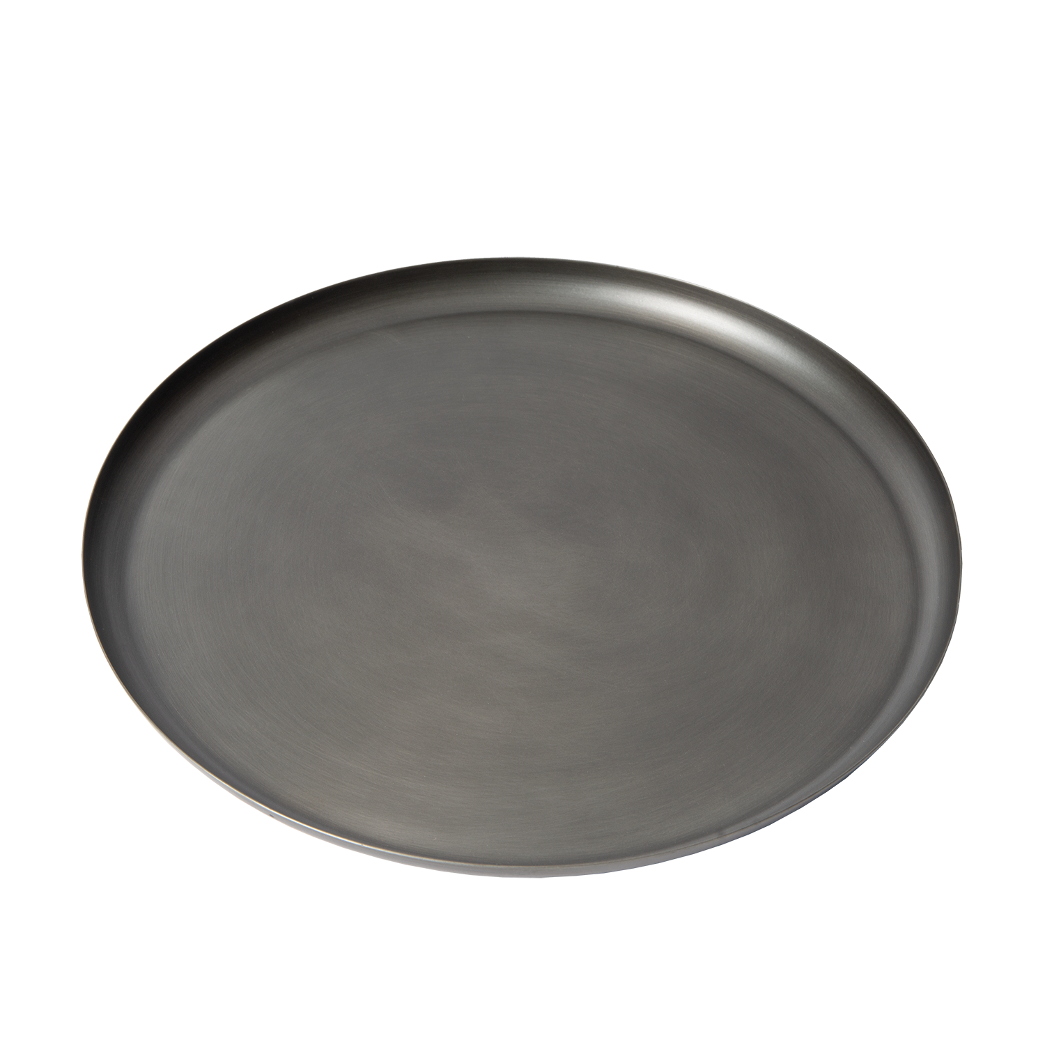 Atmooz Eleo Schaal – Ø34 cm – Antique Zink – Metalen Decoratieschaal