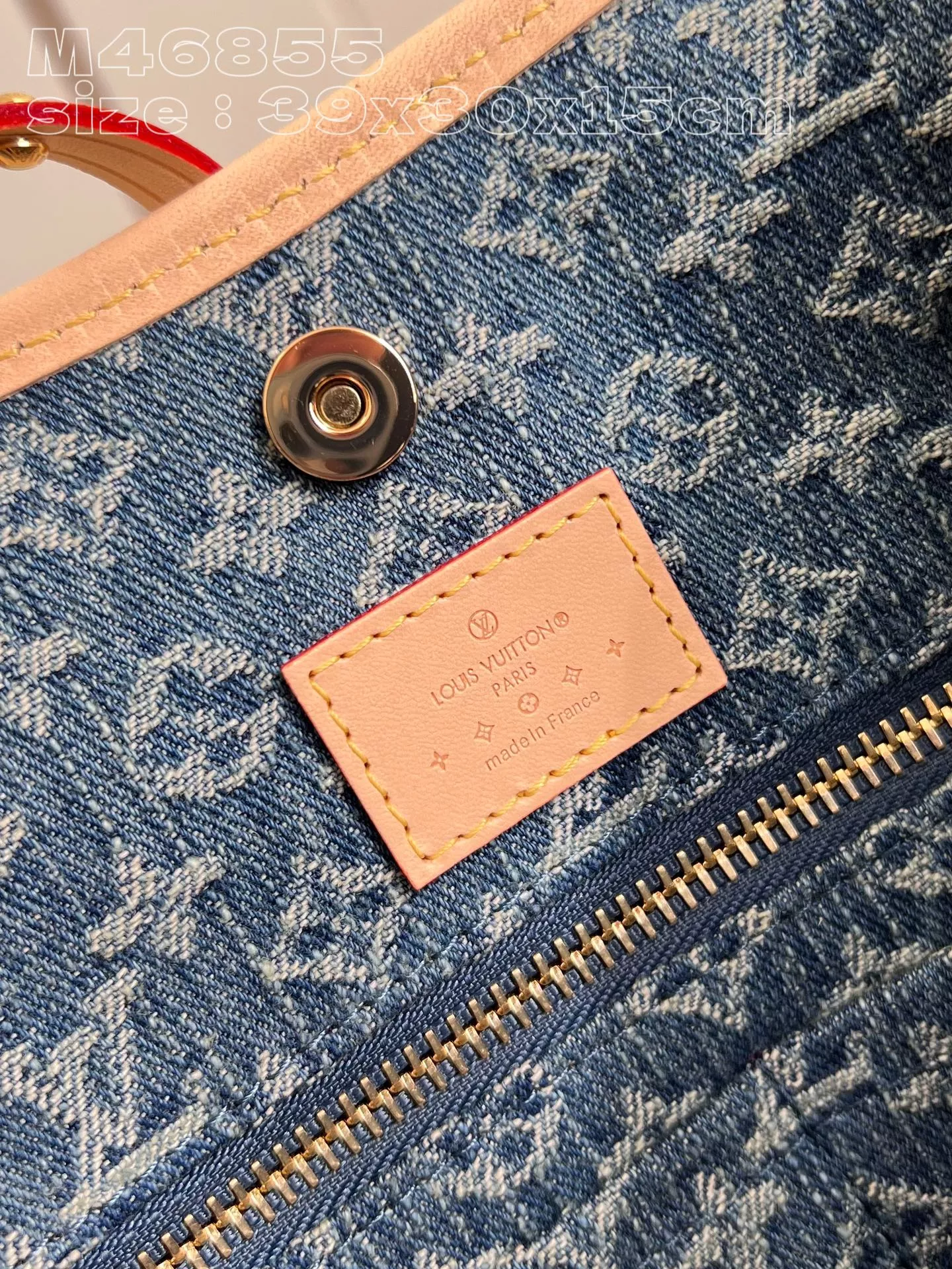 CarryAll MM Monogram Denim1:1High-quality replica