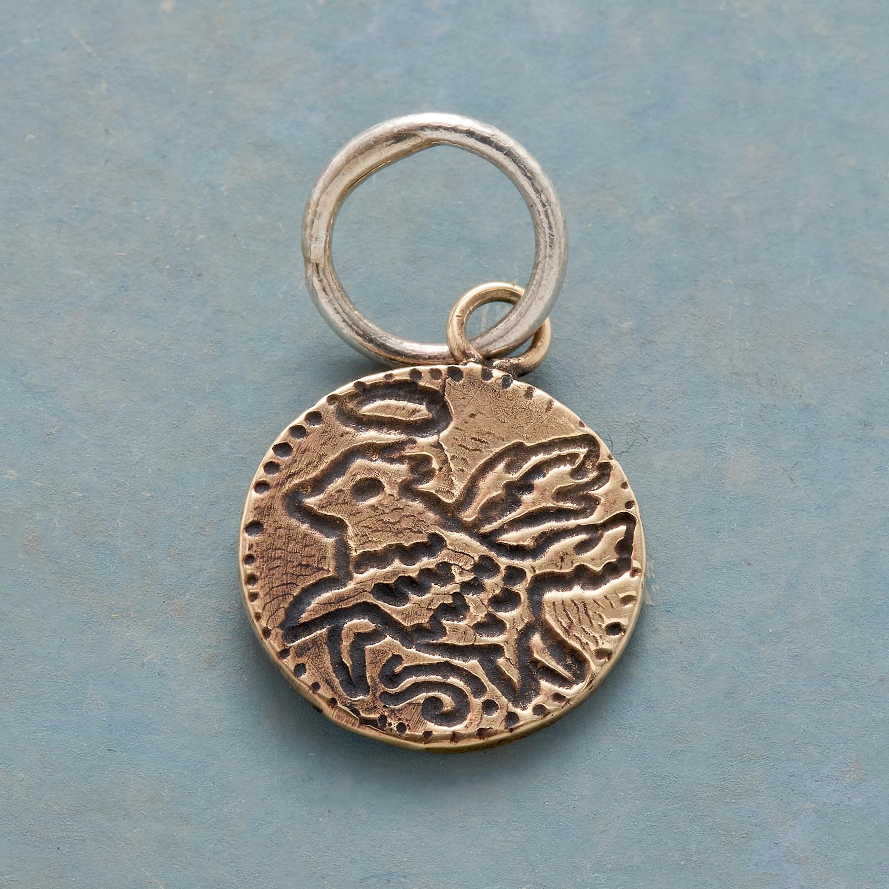 Gold Beloved Dog Angel Charm - Sundance Clothing